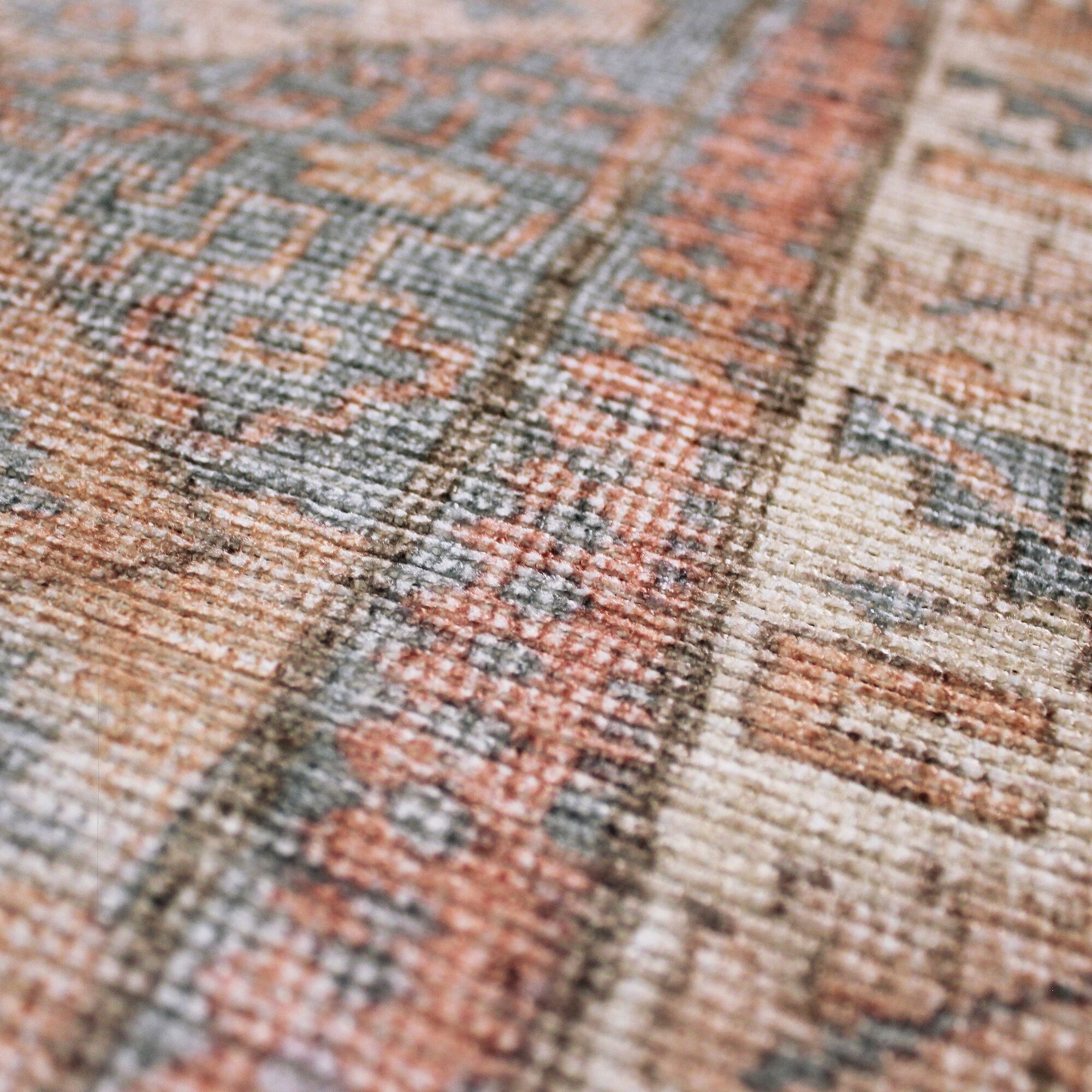 FLAIR RUGS Teppich »Dion«, rechteckig, 4 mm Höhe, Waschbarer Traditioneller Teppich