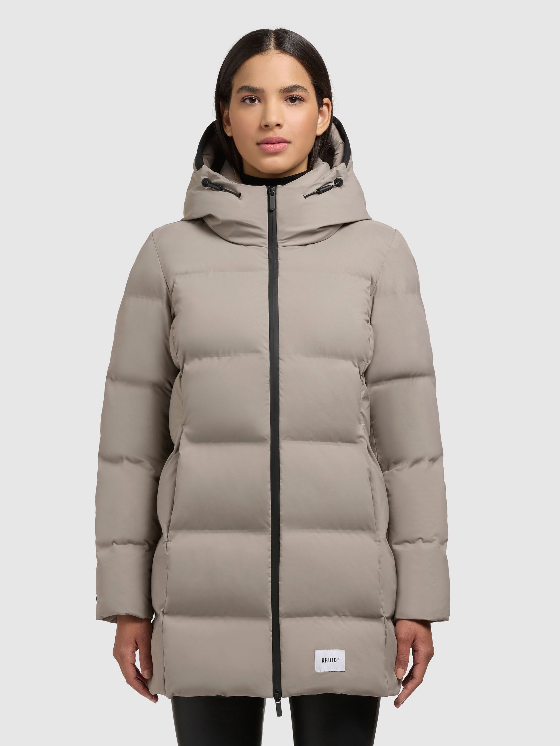 khujo Steppjacke »TANARE2«, mit Kapuze
