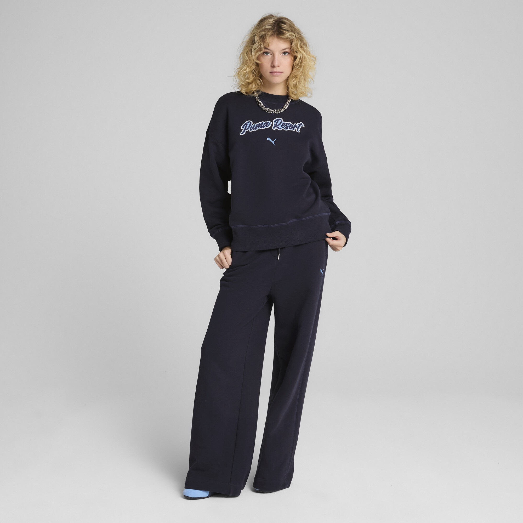 PUMA Sweatshirt »PREMIUM ESS Oversized-T-Shirt mit Grafik Damen«