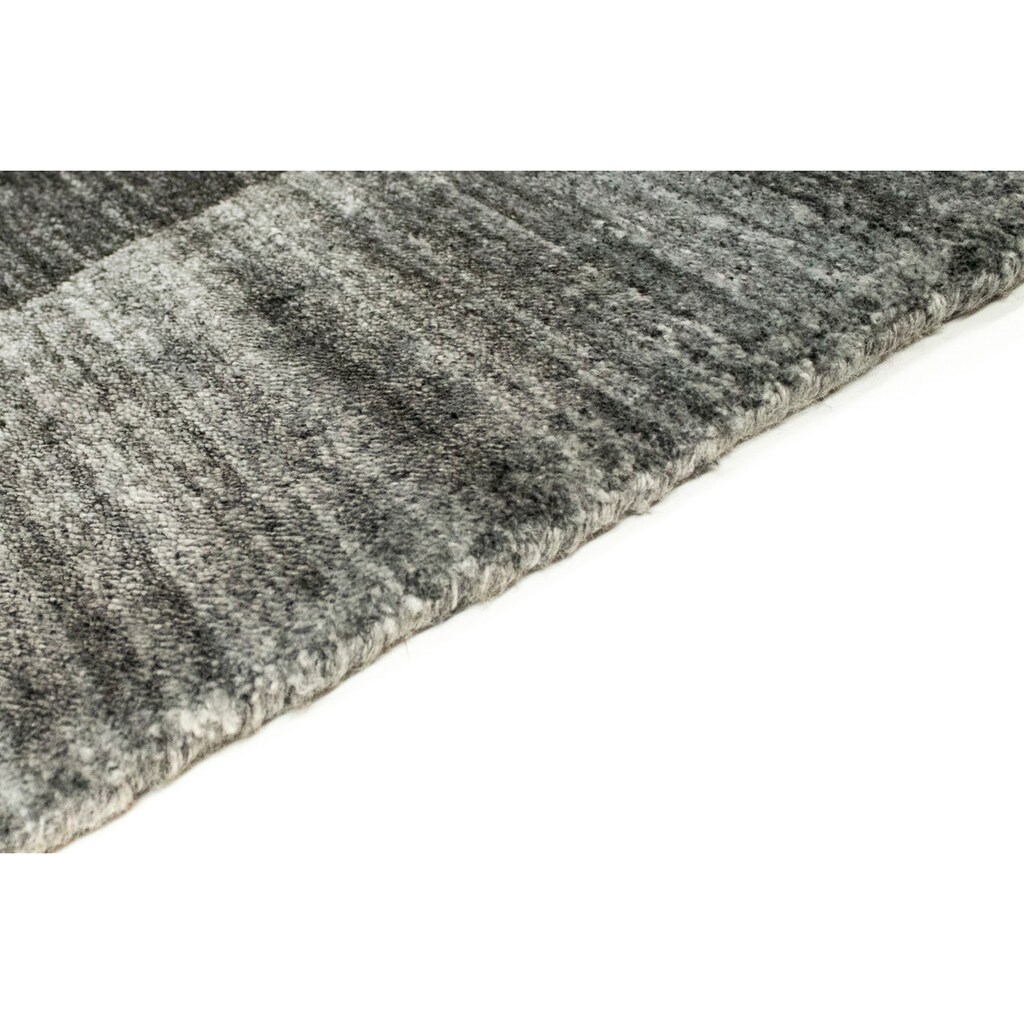 morgenland Wollteppich »Gabbeh - Loribaft Perser - 200 x 140 cm - grau«, rechteckig