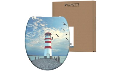 Schütte WC-Sitz »Lighthouse«, Duroplast, mit Absenkautomatik kaufen