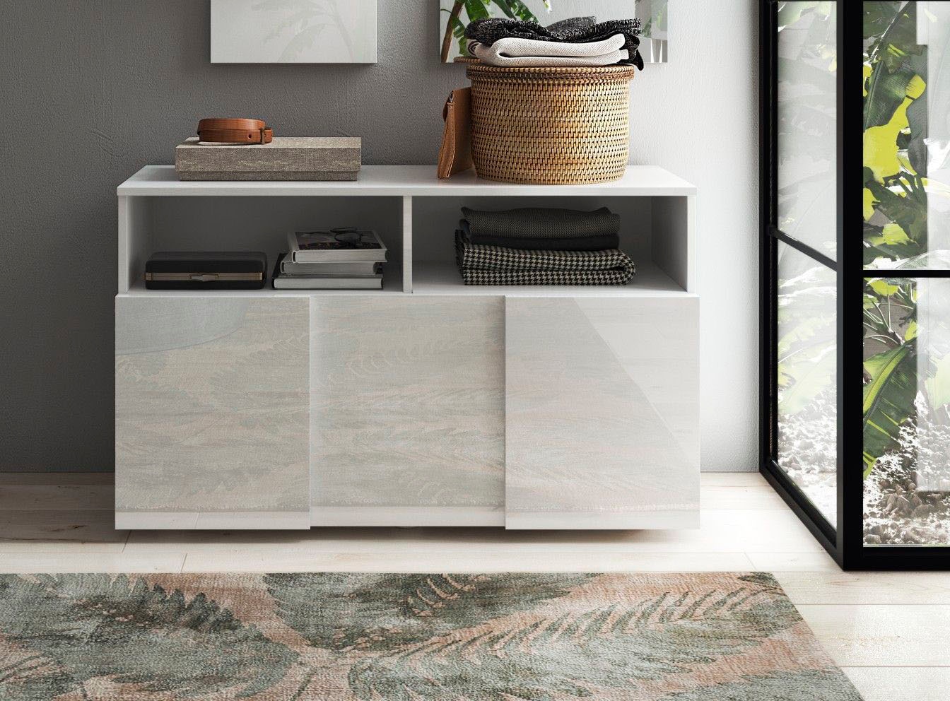 Home affaire Garderobenschrank "Dama, Breite 91 cm, Höhe 51 cm, Schuhbank 1 günstig online kaufen