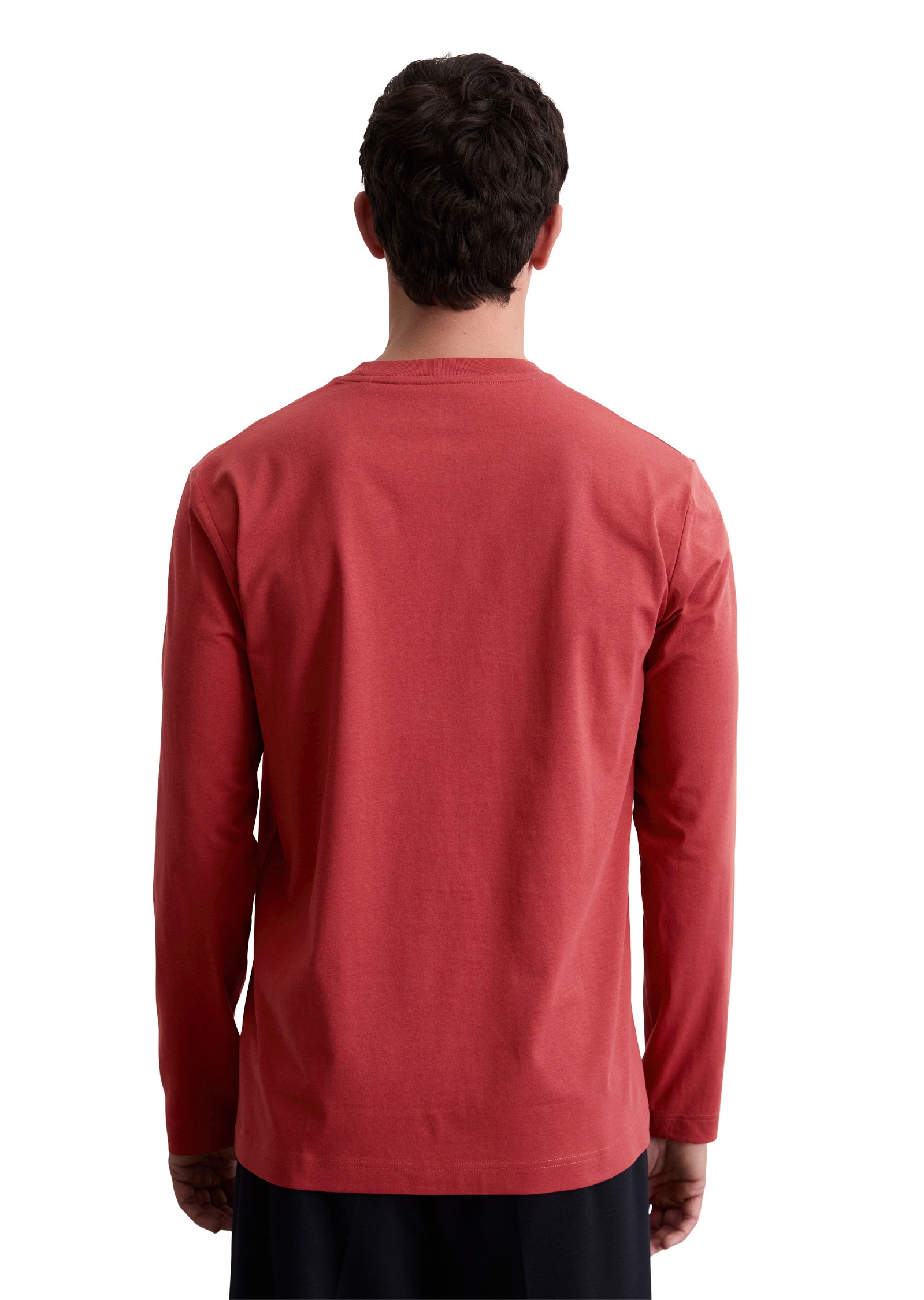Marc O'Polo Langarmshirt »aus reiner Bio-Baumwolle«
