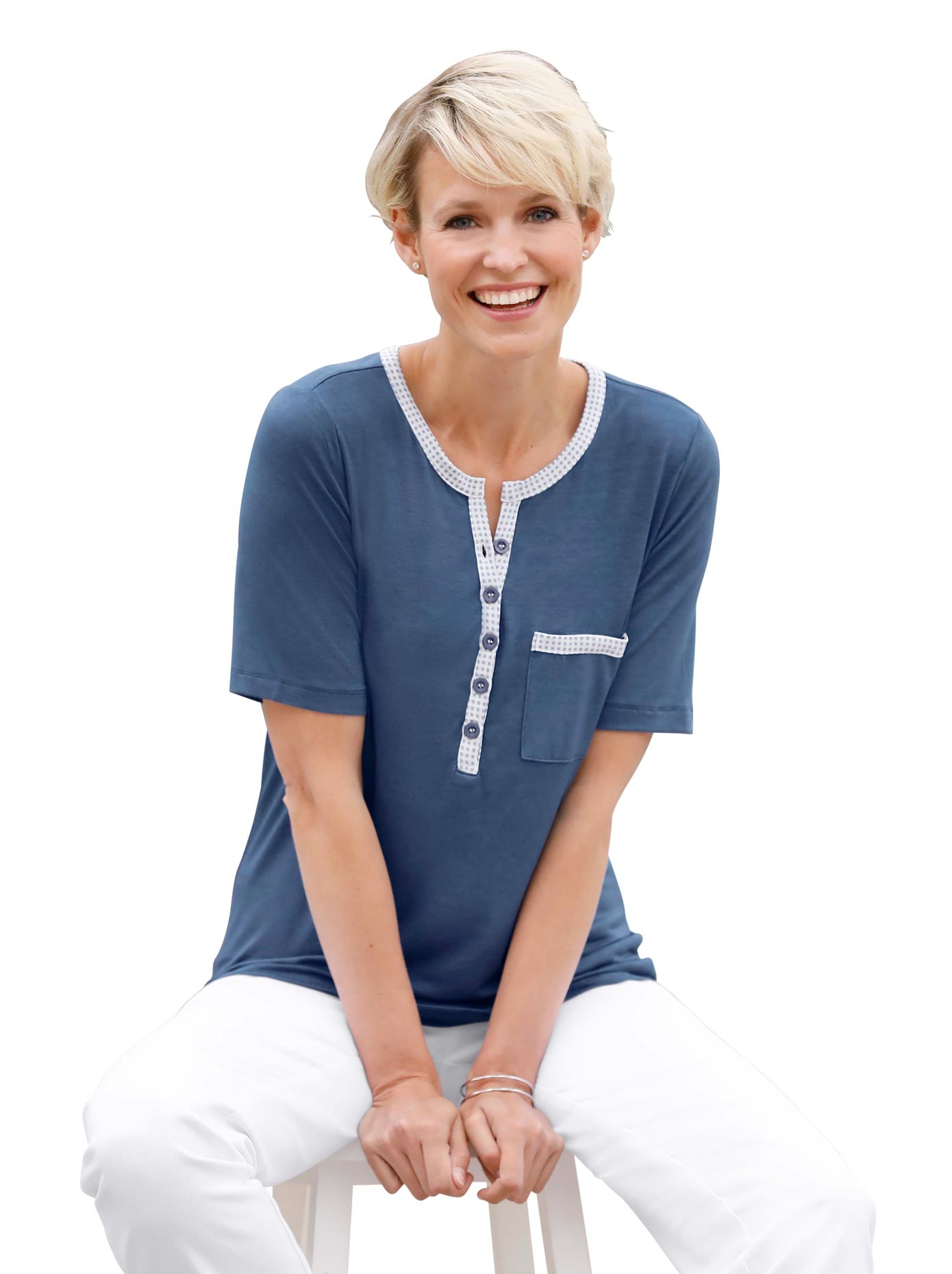 Classic Basics Kurzarmshirt »Kurzarm-Shirt« (1 tlg.)
