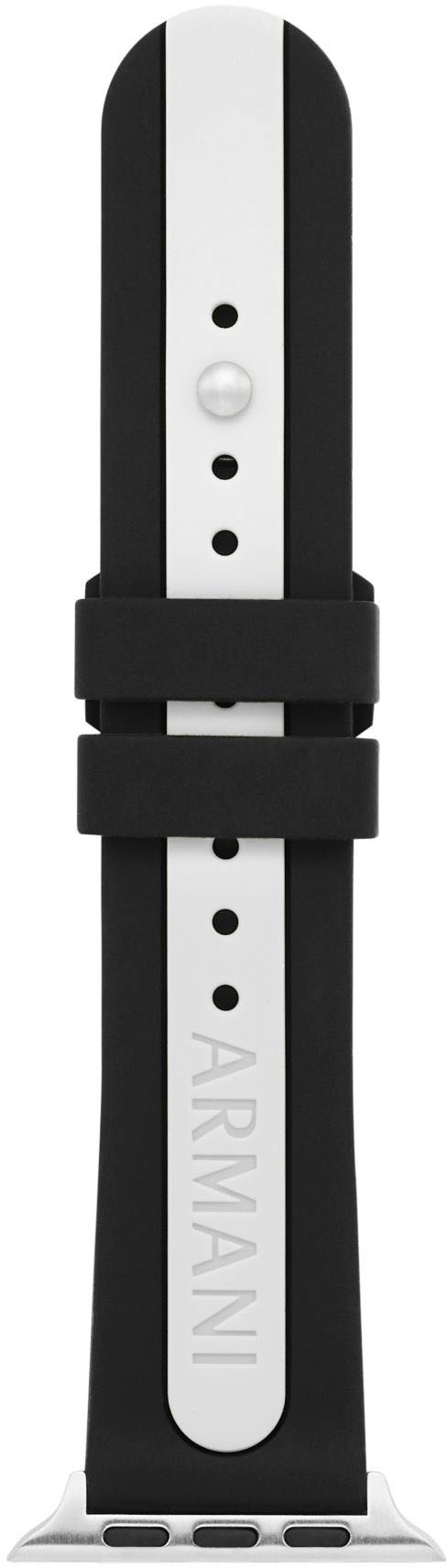 Friday auch Strap, als ARMANI BAUR ideal EXCHANGE Geschenk Smartwatch-Armband Black »Apple AXS8015«, |