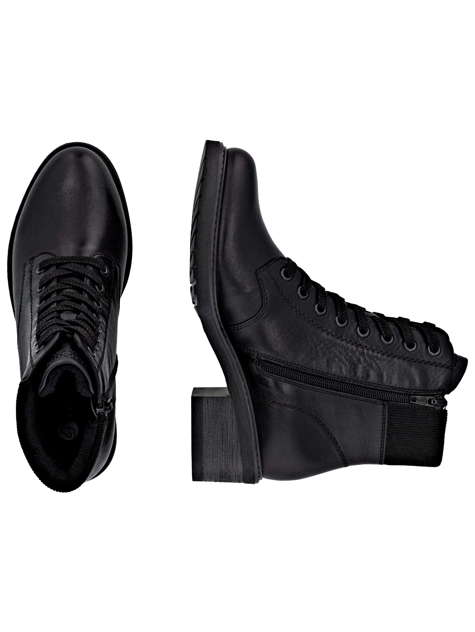 Remonte Schnürstiefelette »Remonte Stiefelette Leder/Synthetik«