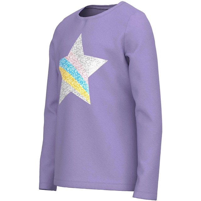 Name It Langarmshirt »NKFBISTAR LS TOP NOOS« bestellen | BAUR