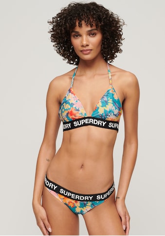 Superdry Triangel-Bikini-Top »LOGO TRIANGLE BIK...