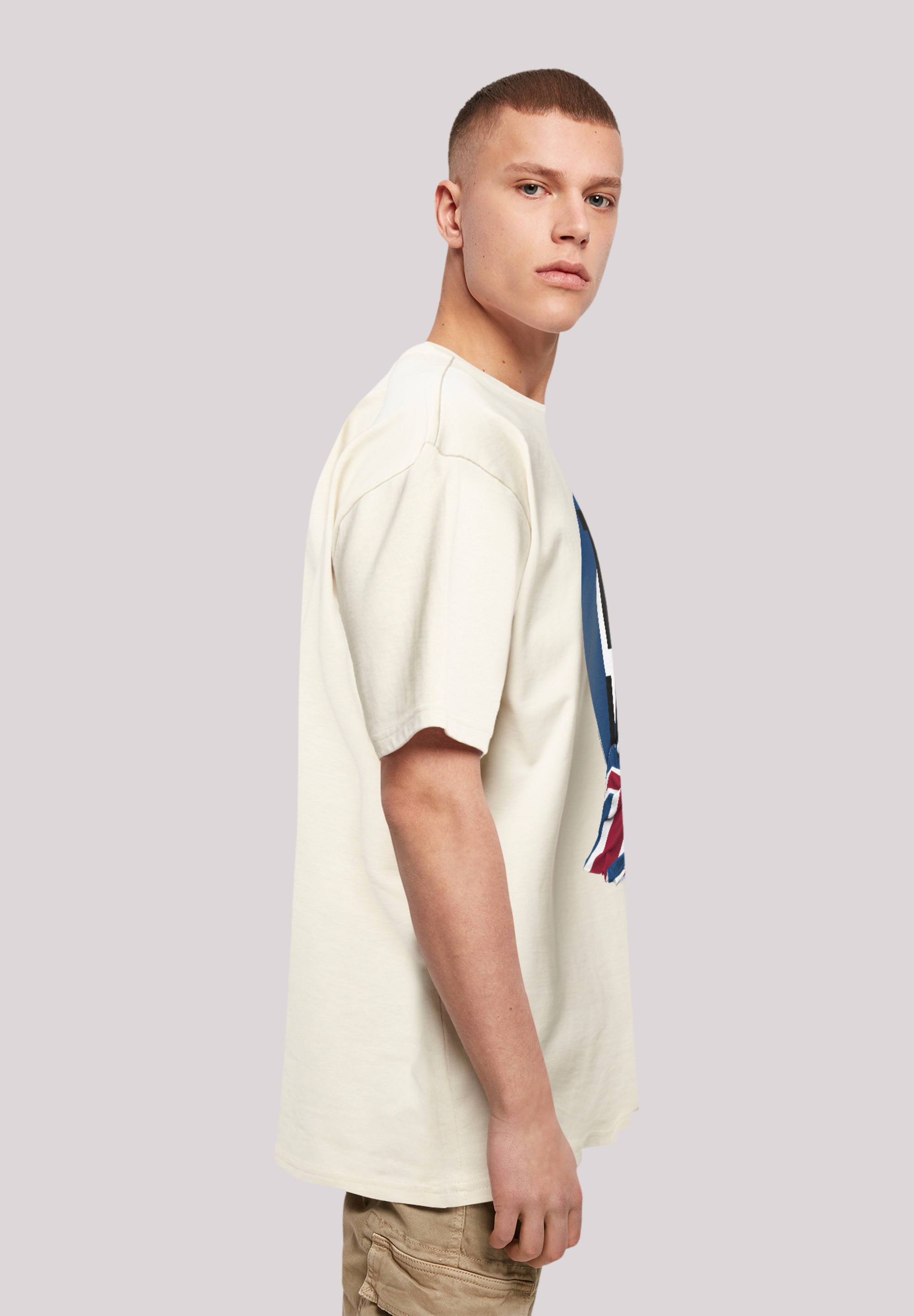F4NT4STIC T-Shirt »The Who Flag Blanket« Premium Qualität