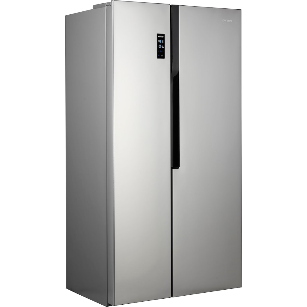 GORENJE Side-by-Side »NRS918EM«, NRS918EMX, 178,6 cm hoch, 91 cm breit