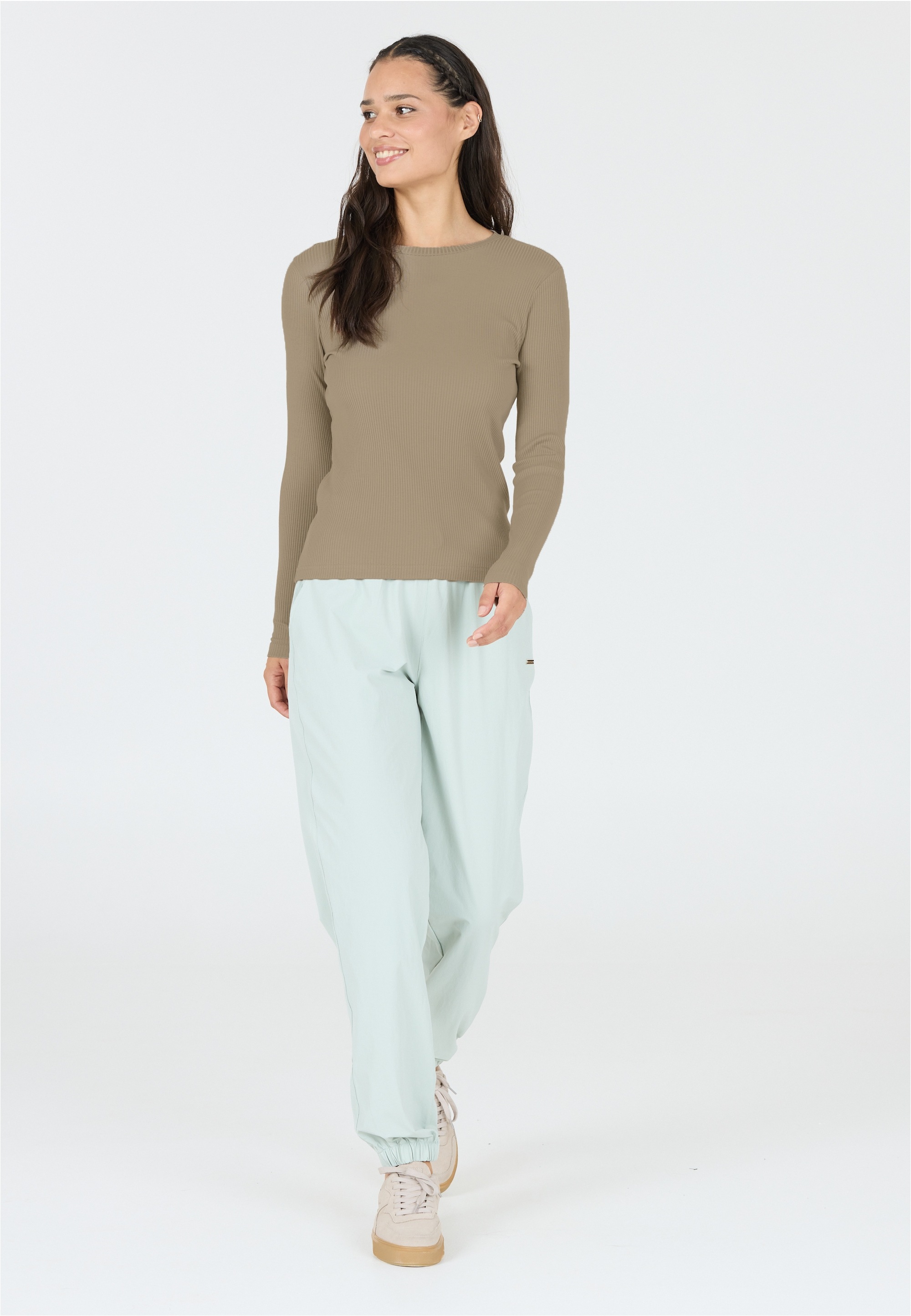 ATHLECIA Langarmshirt "Lankae" 1 Stk. mit 4-Wege-Stretch günstig online kaufen