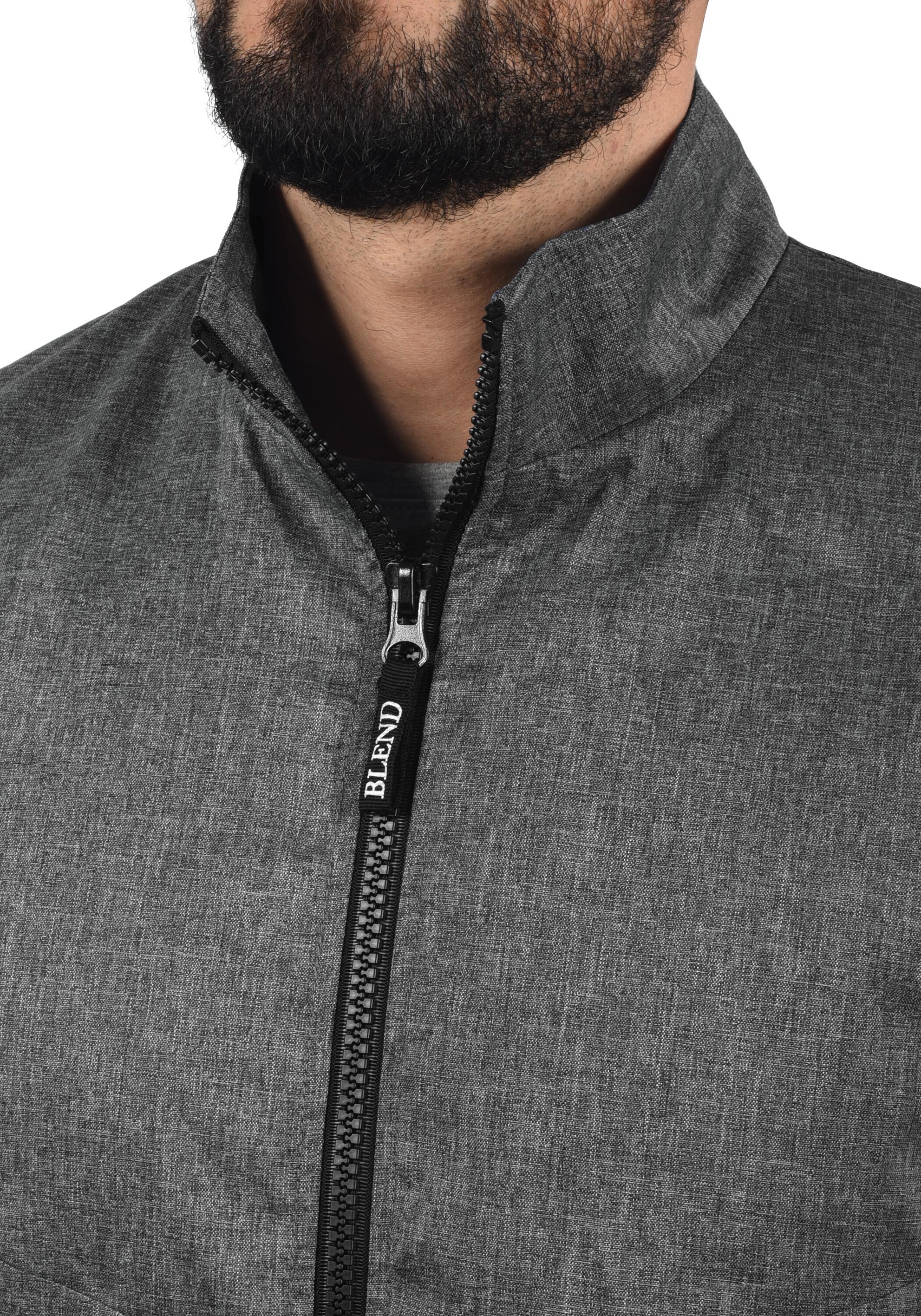 Blend Softshelljacke »Sweatjacke BHNelson«, ohne Kapuze