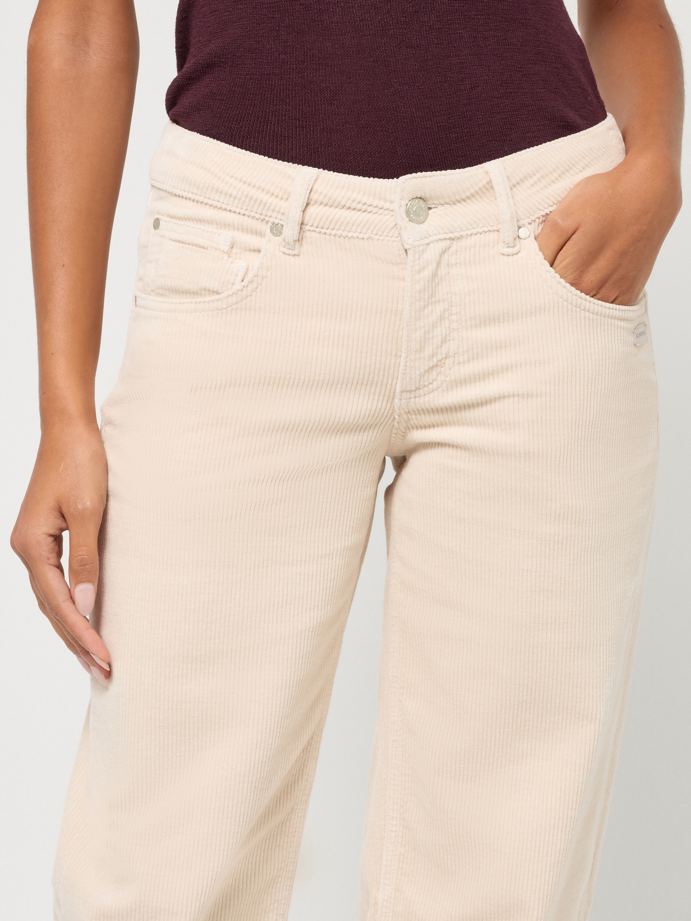 GANG Cordhose »94RIVER«  im Straight Fit, Low Rise