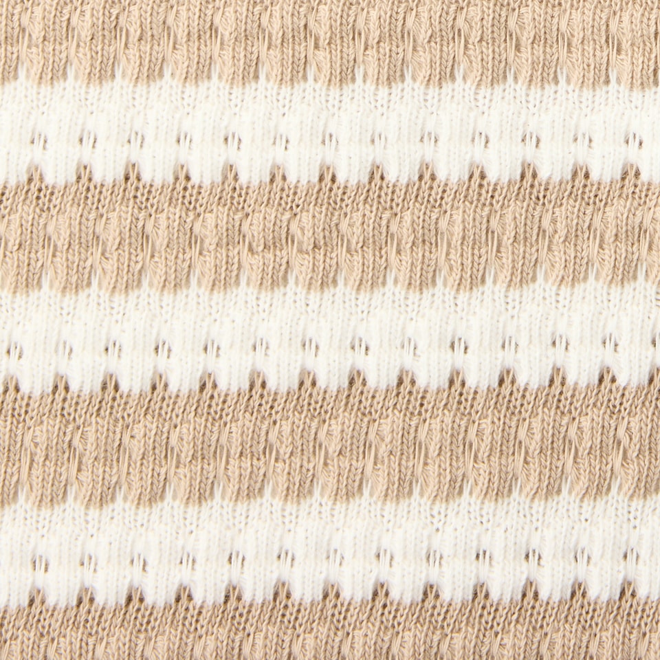 STREET ONE Poloshirt mit Strick-Struktur