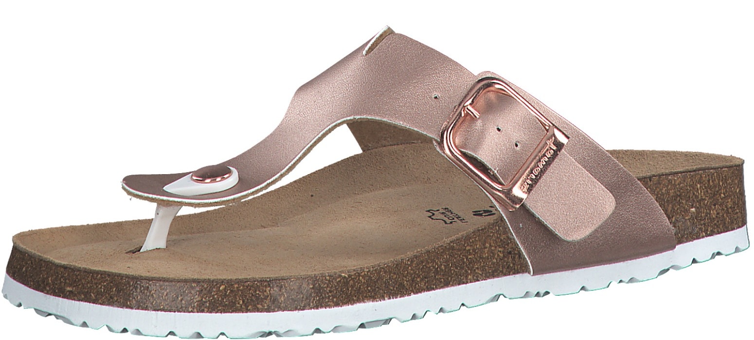 Tamaris Zehentrenner "CORRA" Sommerschuh, Schlupfschuh mit angenehmen Zehen günstig online kaufen