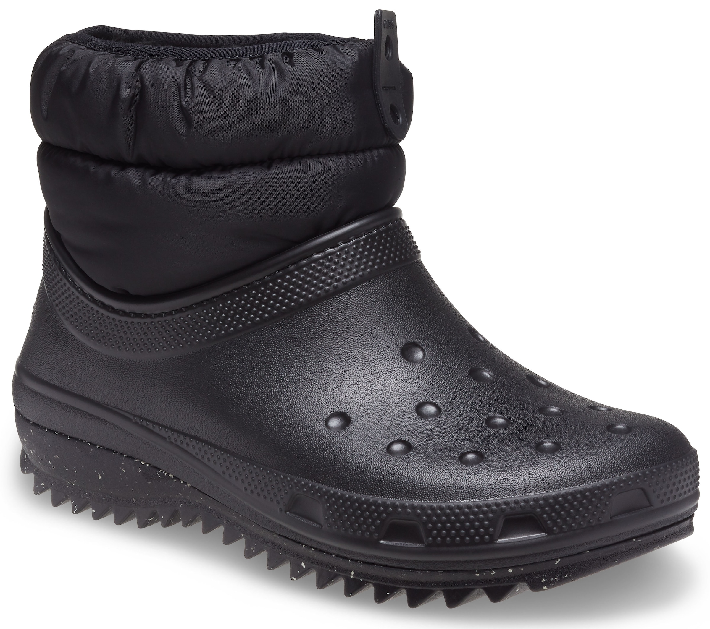 Crocs Snowboots "Winterstiefel Classic Neo Puff Shorty", mit elastischem Schafteinstieg