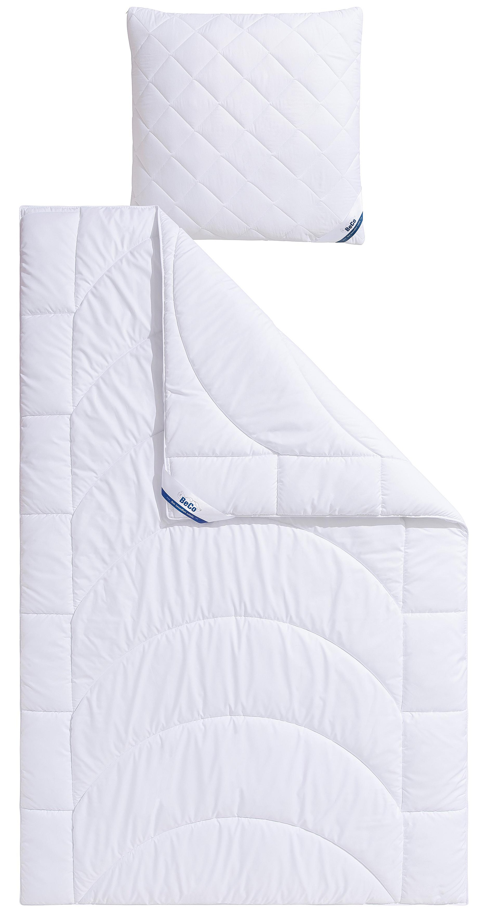 Beco Microfaserbettdecke + Microfaserkissen "Medibett, Bettdecke 135x200 cm günstig online kaufen