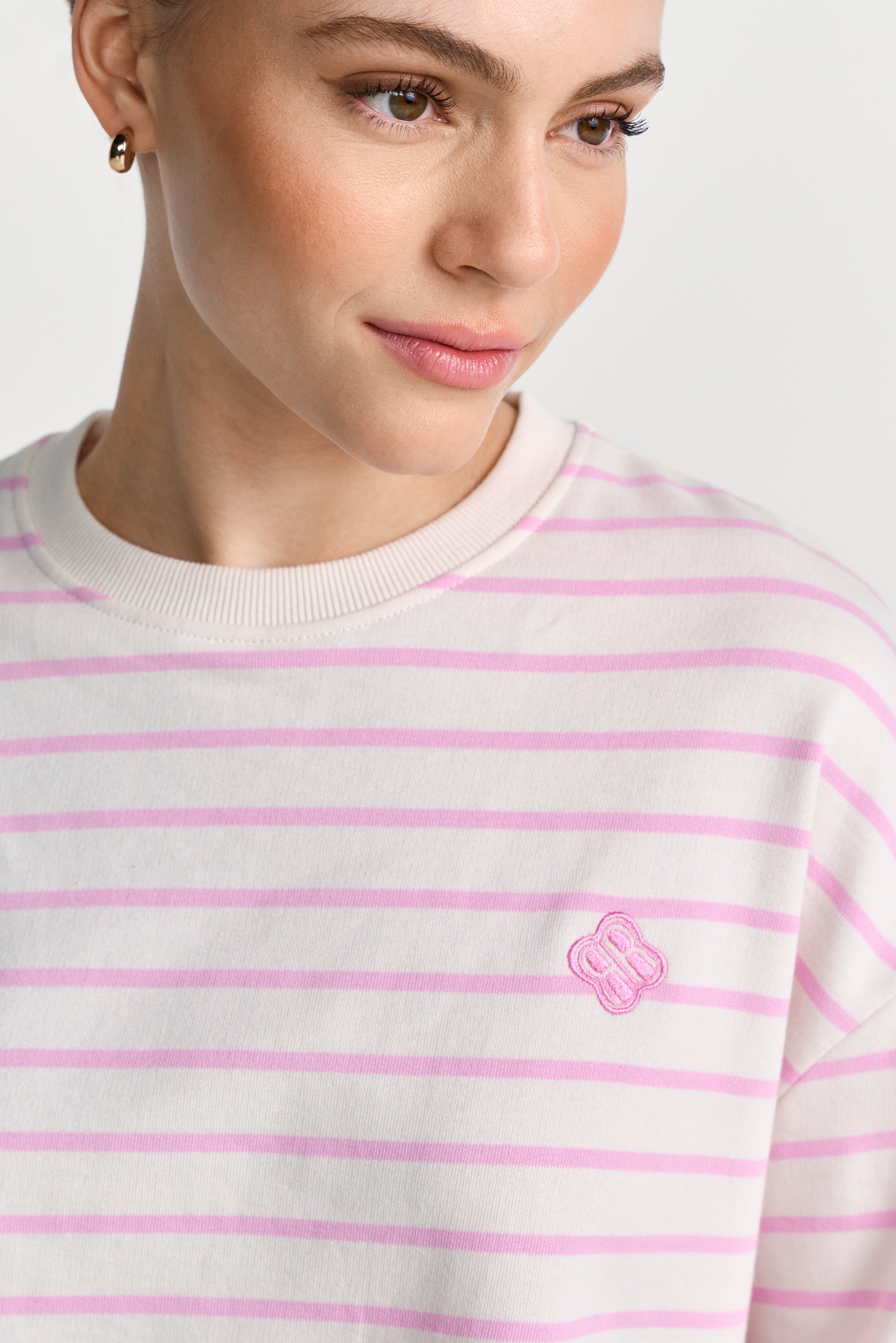 RICHROYAL Sweatshirt, im dezenten oversized Look, mit Bruststickerei günstig online kaufen