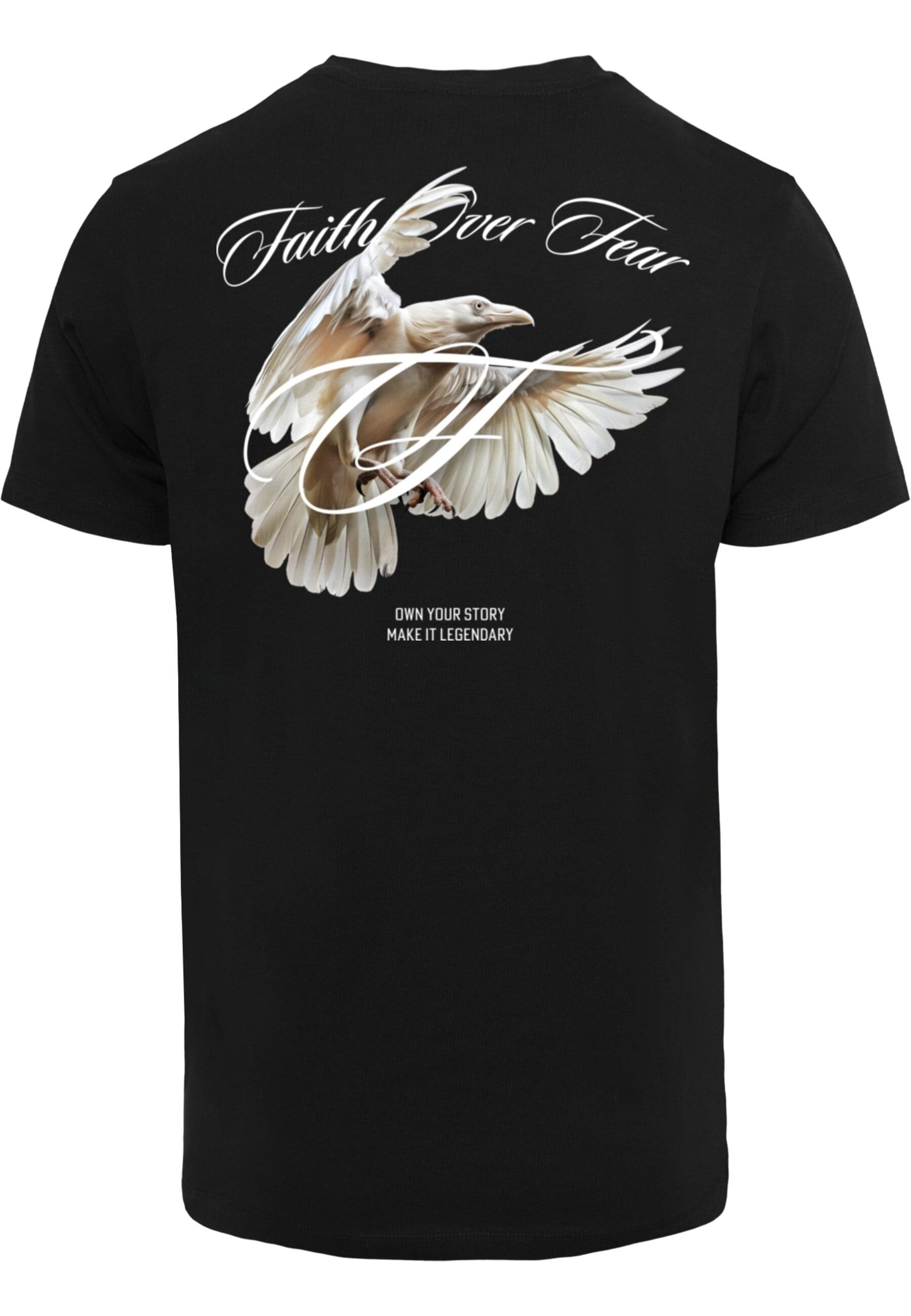 MisterTee T-Shirt "MisterTee Fearless Crow Tee" günstig online kaufen