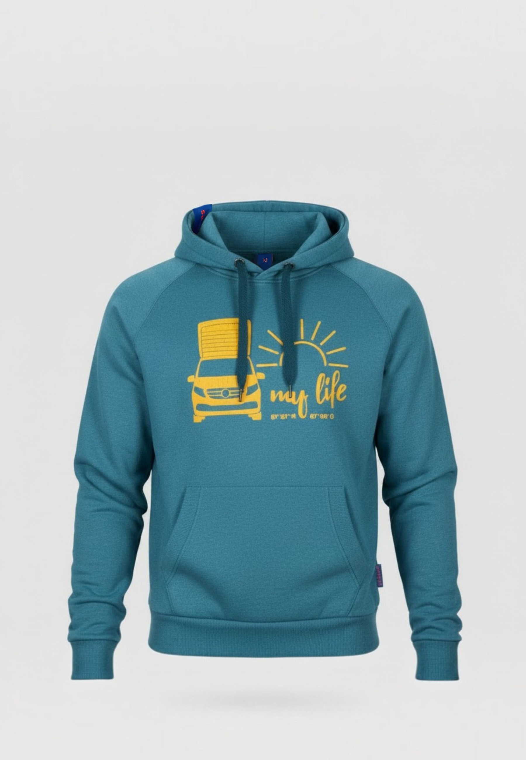 salzhaut Kapuzenpullover "Hoodie HEFF - CAMPER - My Life"