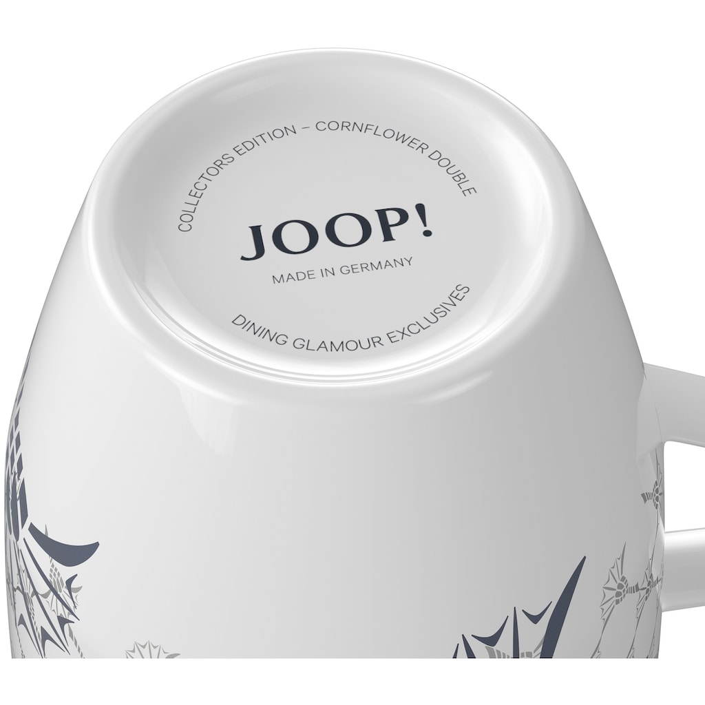 Joop! Becher »COLLECTOR'S MUG DESIGN EDITION im Dessin CORNFLOWER DOUBLE«, (1 tlg.)