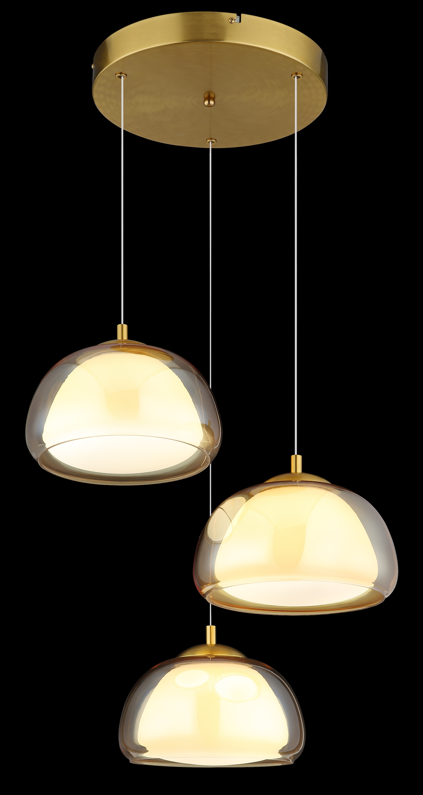 GLOBO LIGHTING Hängeleuchte »AVILA« LED-Modul 1 Stk. Hängeleuchte mit Fernbedienung, dimmbar