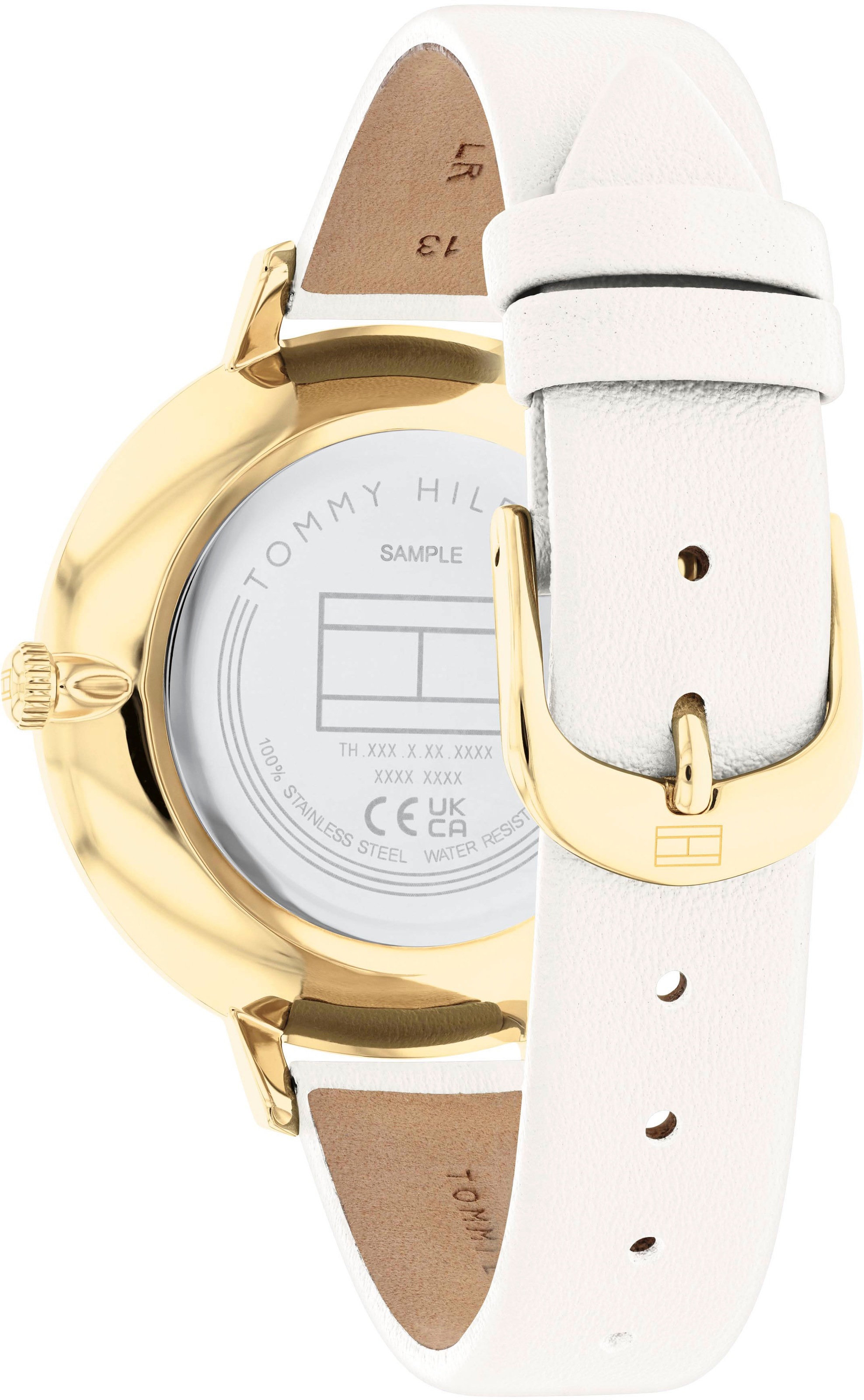 Tommy Hilfiger Quarzuhr »SPORT«, Armbanduhr, Damenuhr, analog, Lederarmband