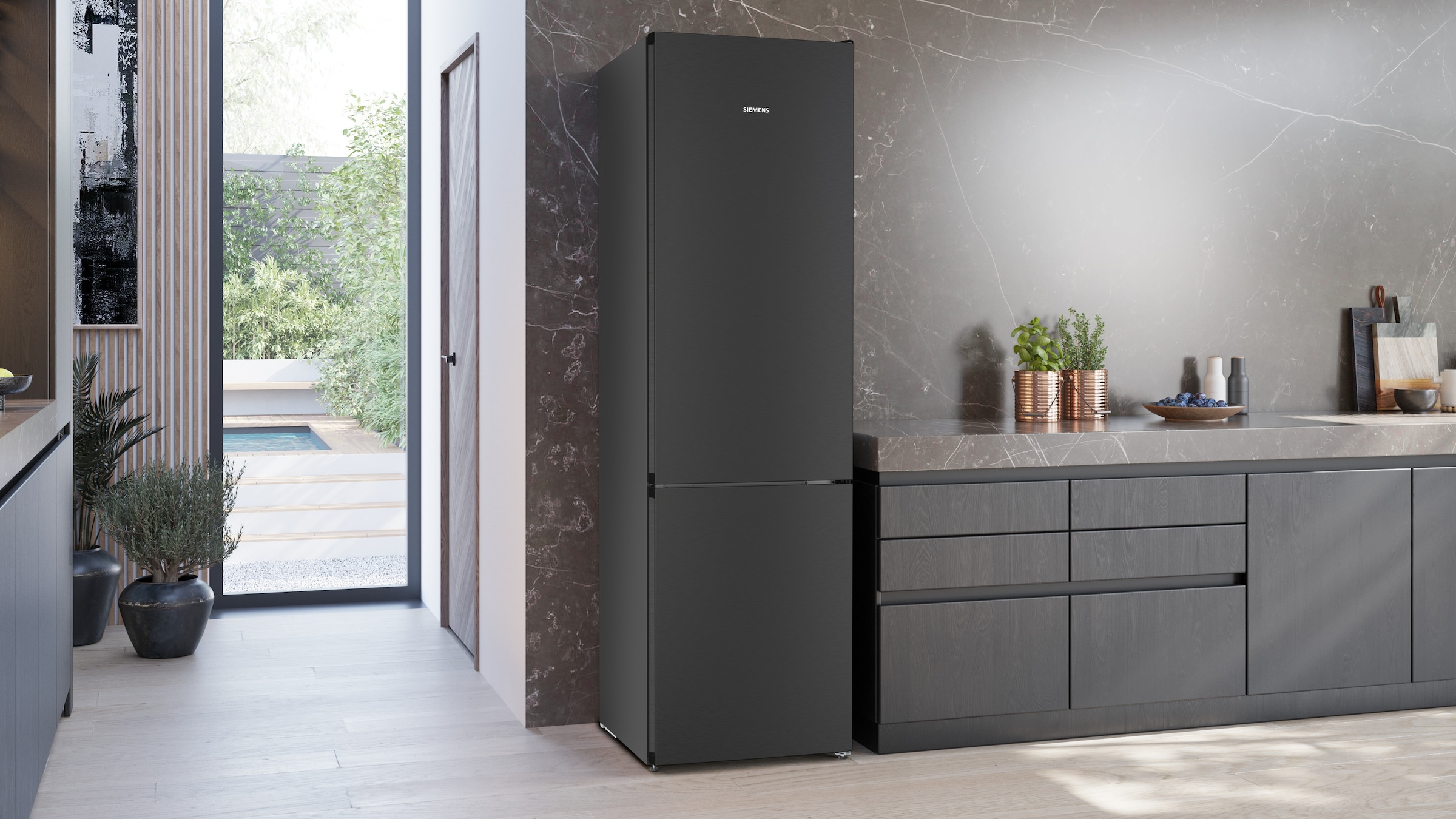 SIEMENS Kühl-/Gefrierkombination iQ300 »KG39N2XAG«