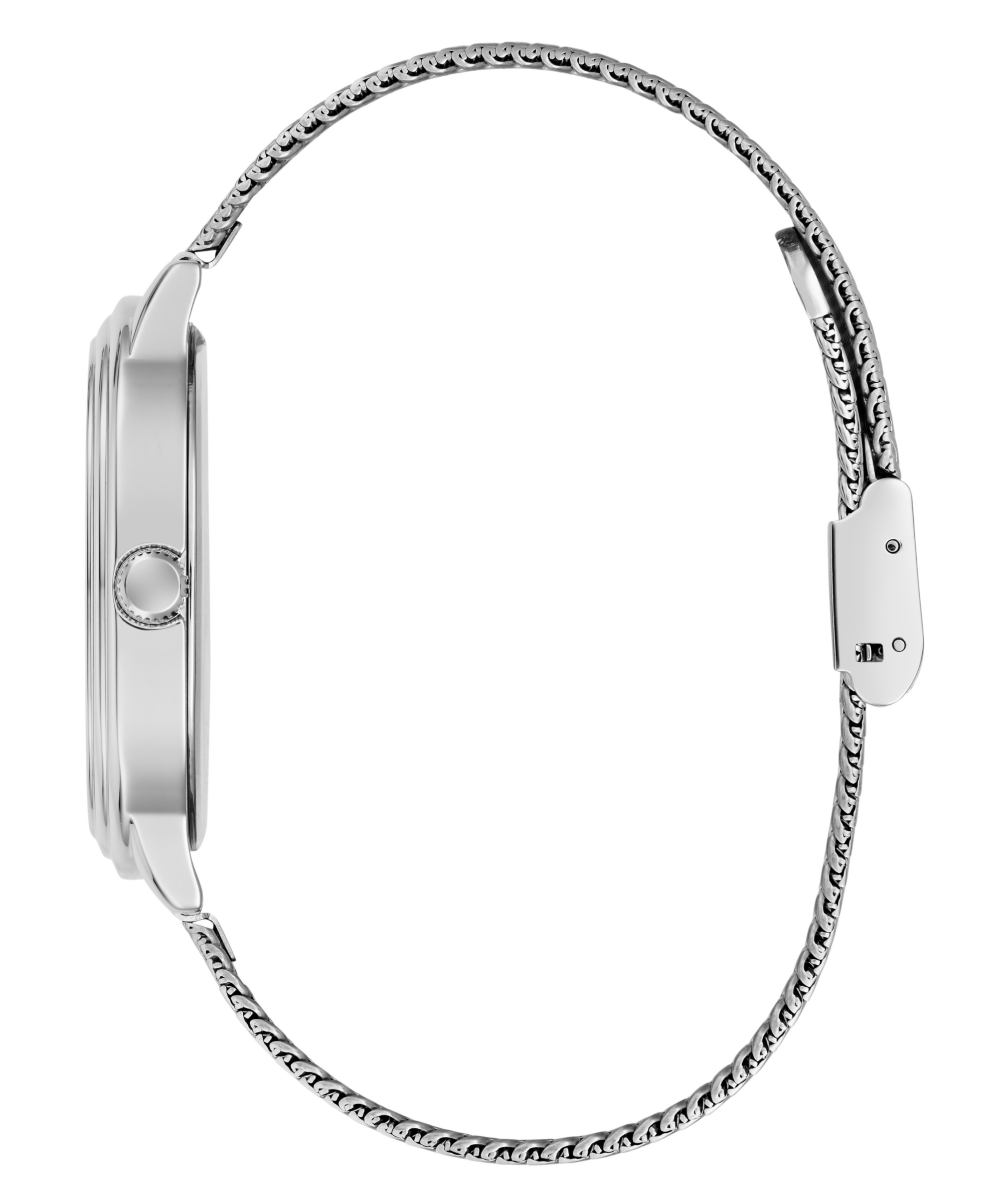 Guess Quarzuhr »FELIX« Armbanduhr, Herrenuhr, Edelstahlarmband, analog