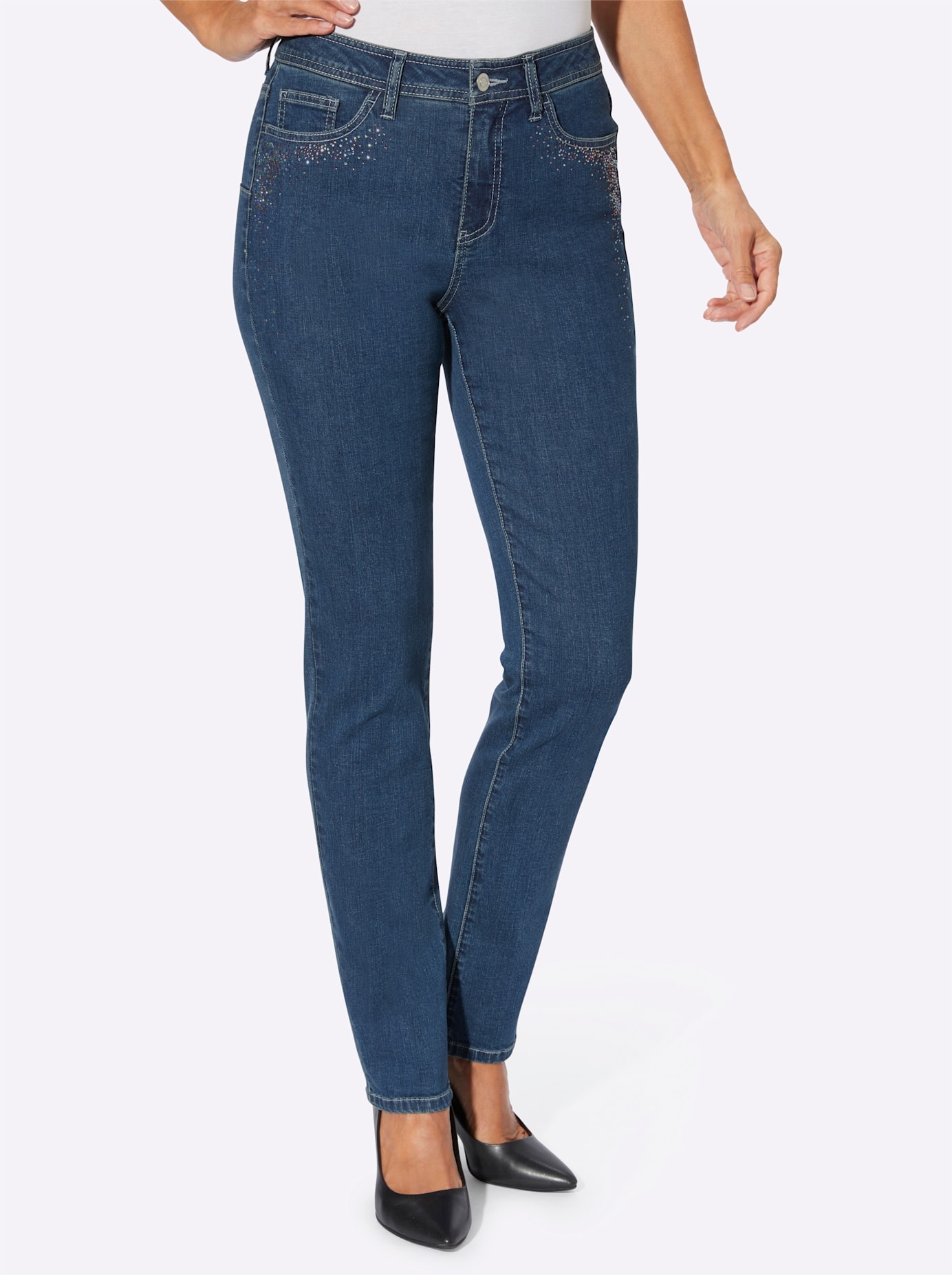 Inspirationen 5-Pocket-Jeans, (1 tlg.)