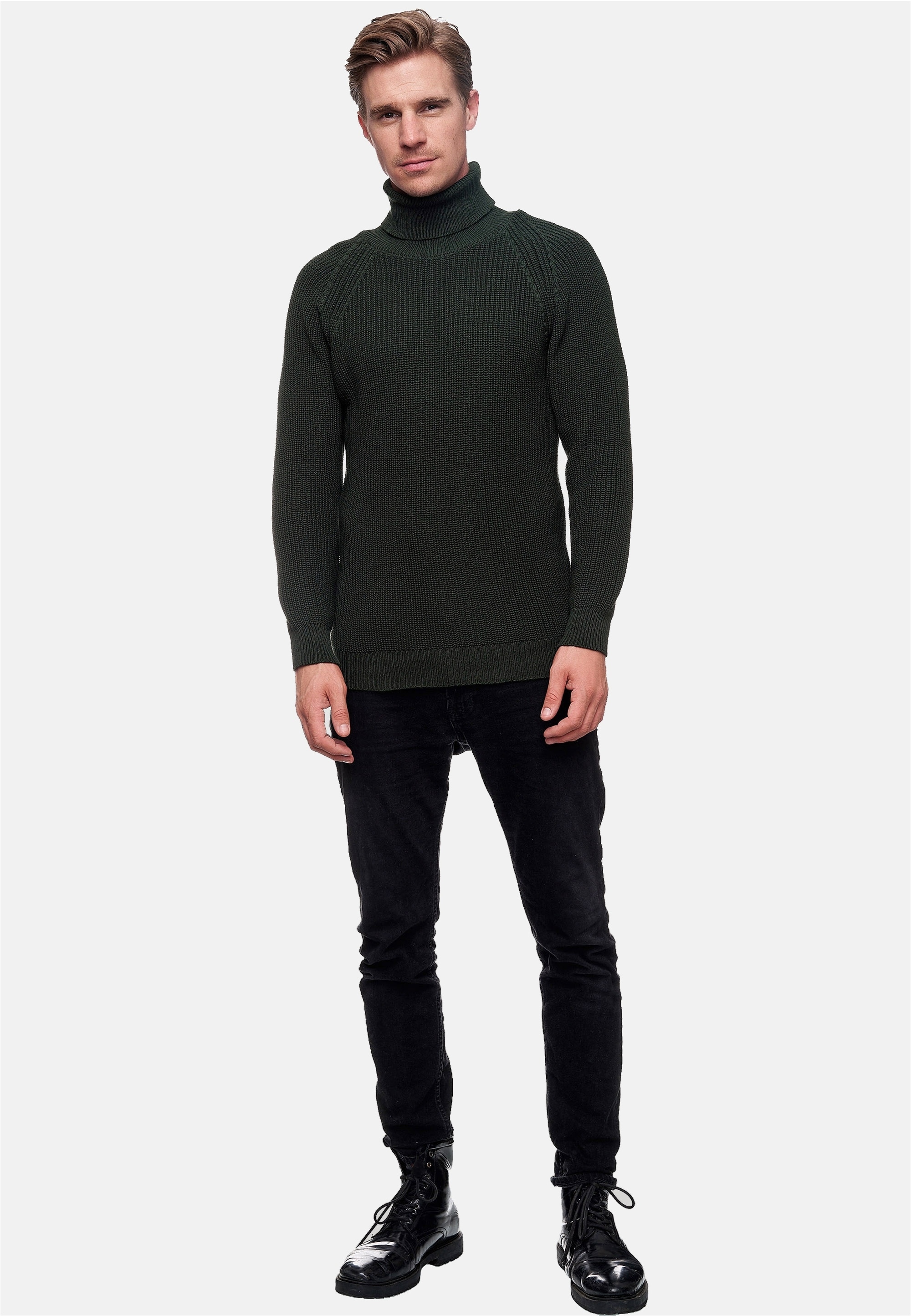 Rusty Neal Rollkragenpullover mit kuscheligem Rollkragen
