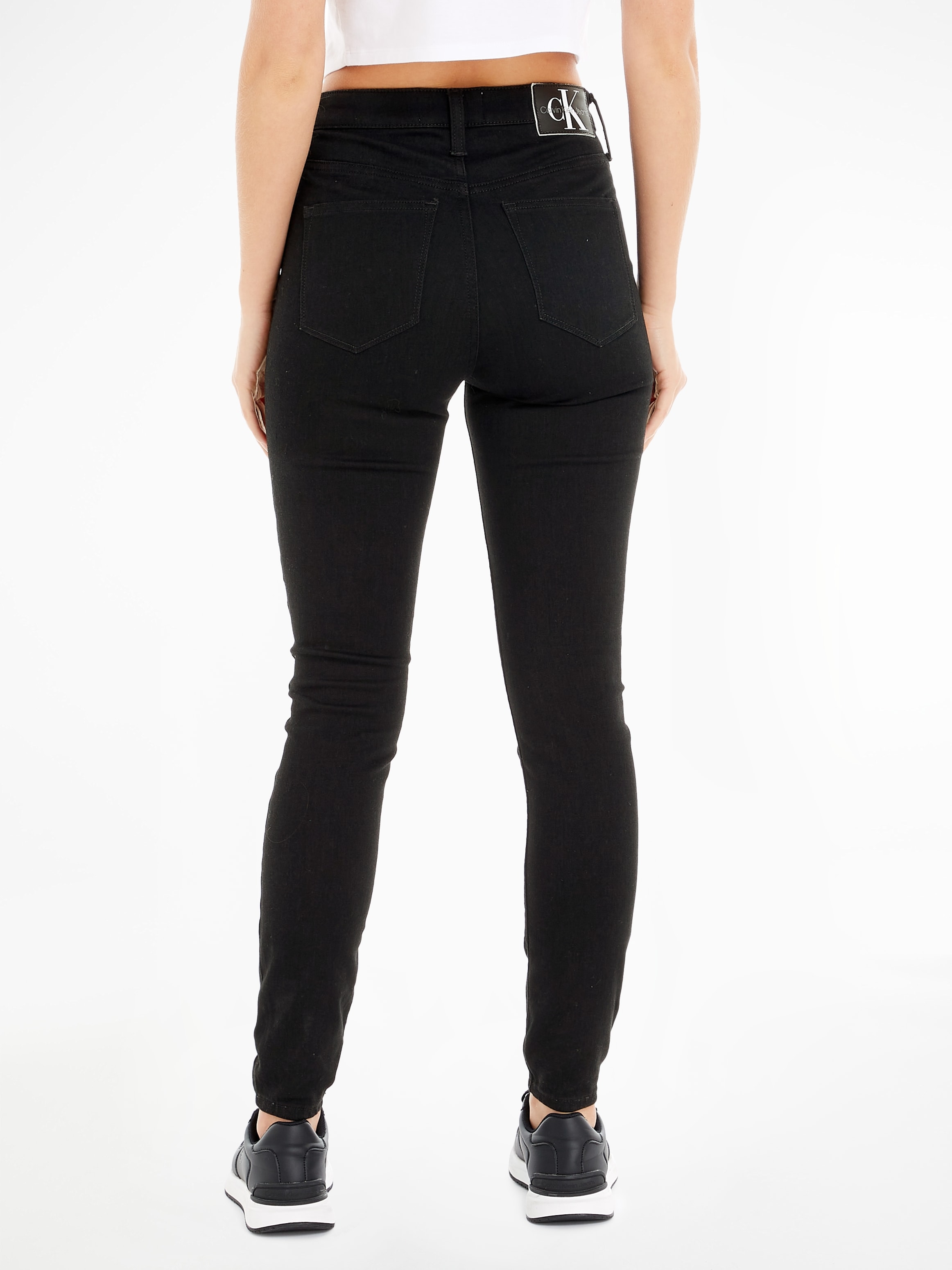 Calvin Klein Jeans Skinny-fit-Jeans »HIGH RISE SUPER SKINNY ANKLE«