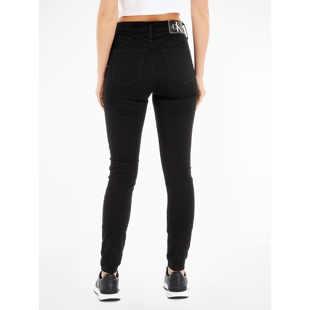 Calvin Klein Jeans Skinny-fit-Jeans »HIGH RISE SUPER SKINNY ANKLE«