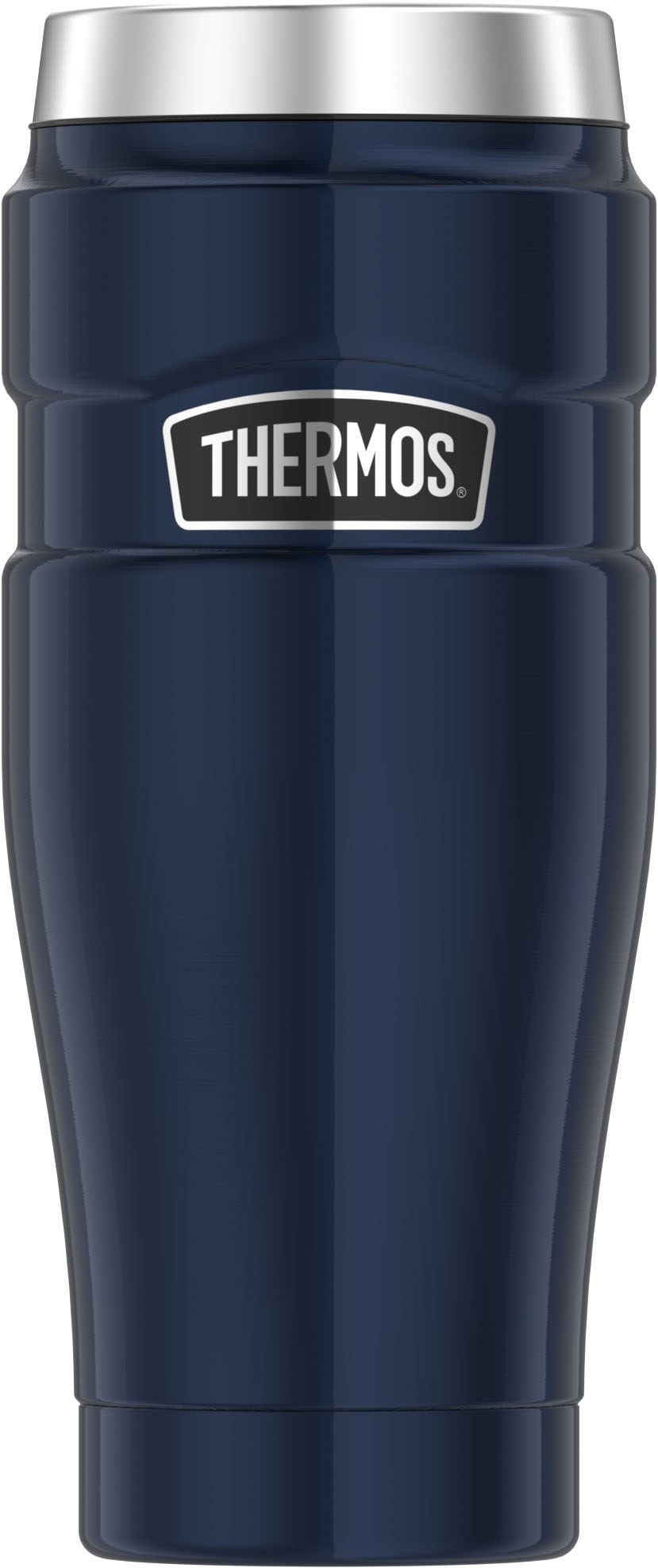 THERMOS Thermobecher "Stainless King", (1 tlg.), DrinkLock – Verschlusssystem, 100% dicht