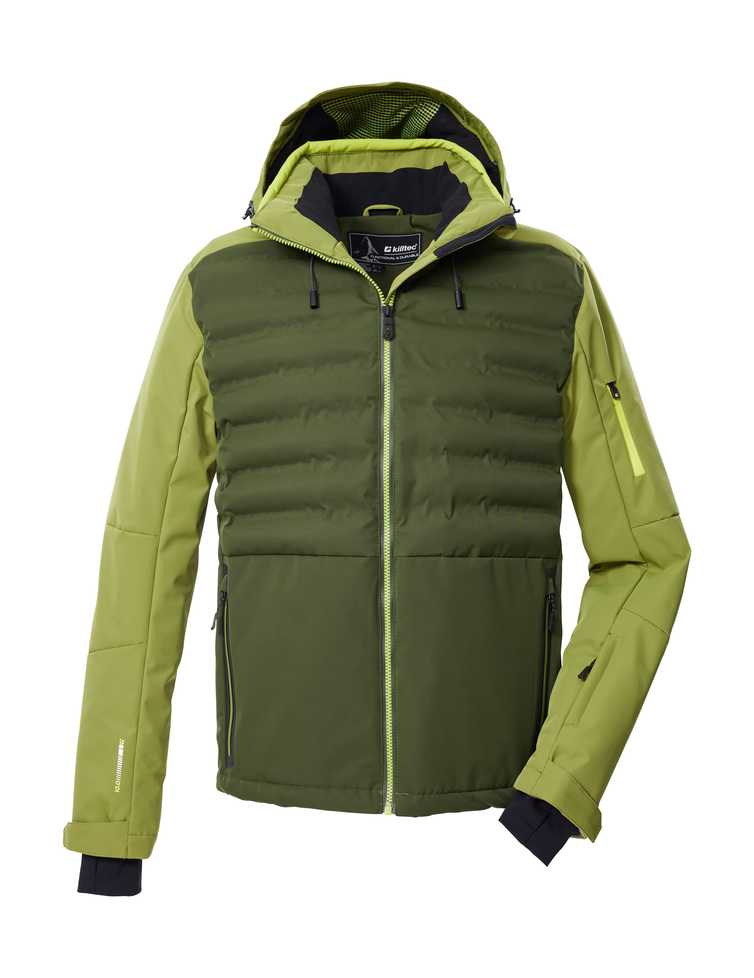 Killtec Skijacke "KSW 72 MN SKI JCKT", Moderne Hybridoptik, winddicht, wass günstig online kaufen