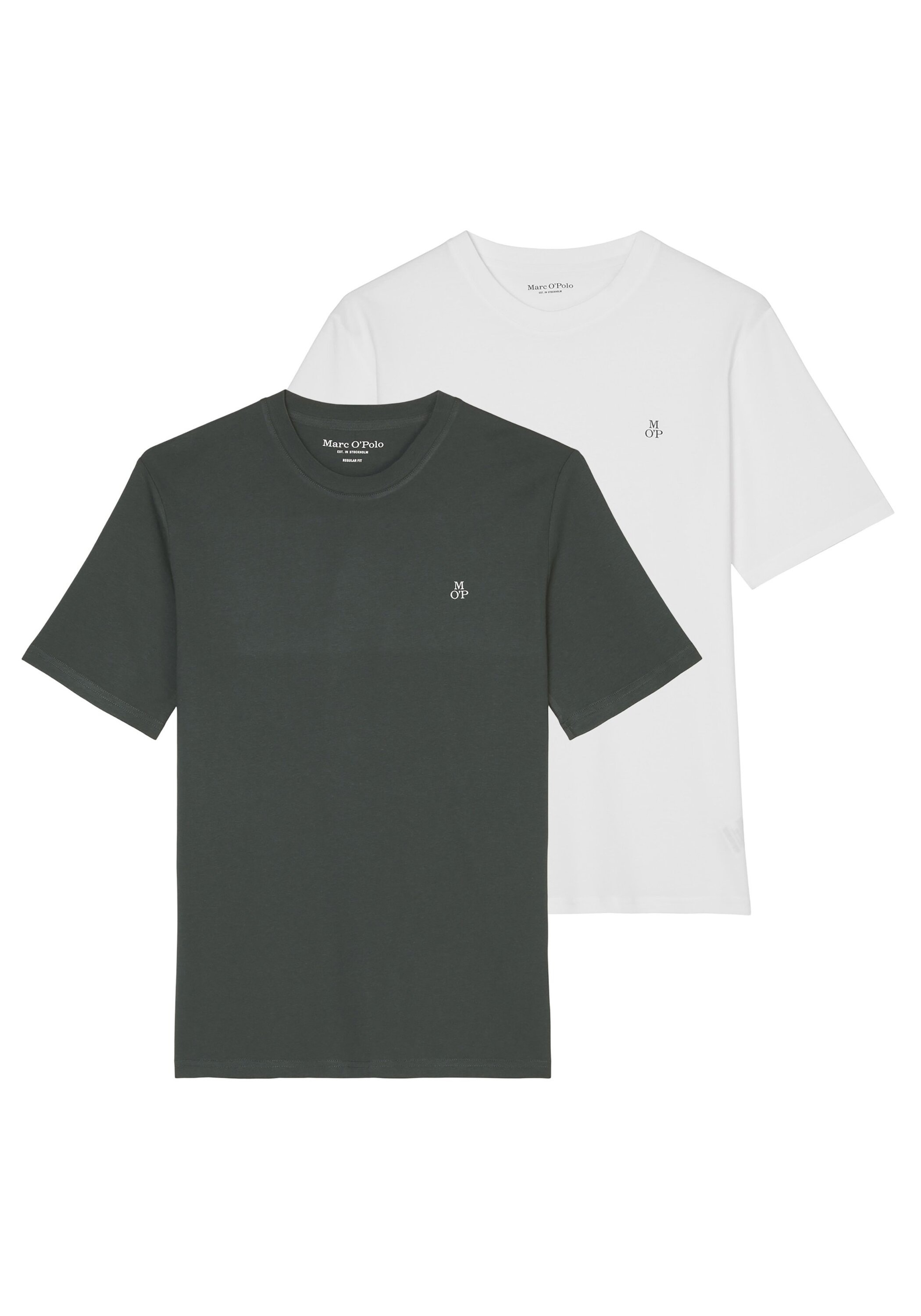 Marc OPolo T-Shirt "T-Shirt Small-Logo 2er Pack" 2