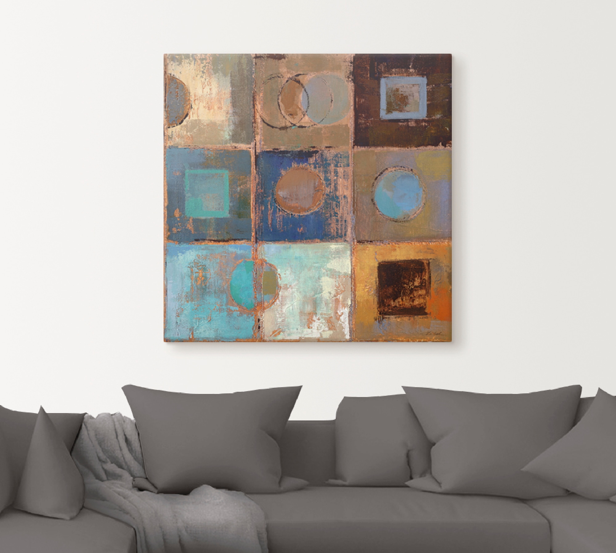 Artland Wandbild »Weg passieren III«, Muster, (1 St.), als Leinwandbild, Poster, Wandaufkleber in verschied. Größen