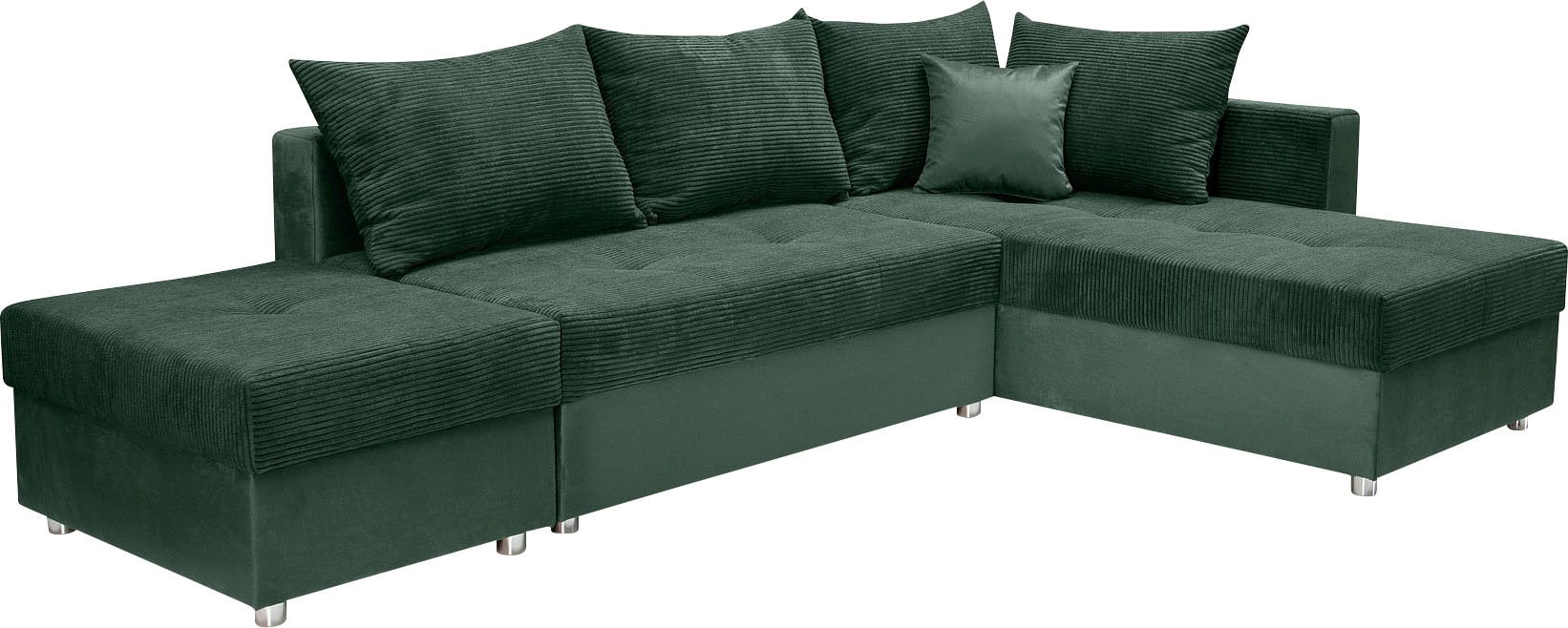 COLLECTION AB Ecksofa "Italia L-Form", mit Bettfunktion und Bettkasten, in günstig online kaufen