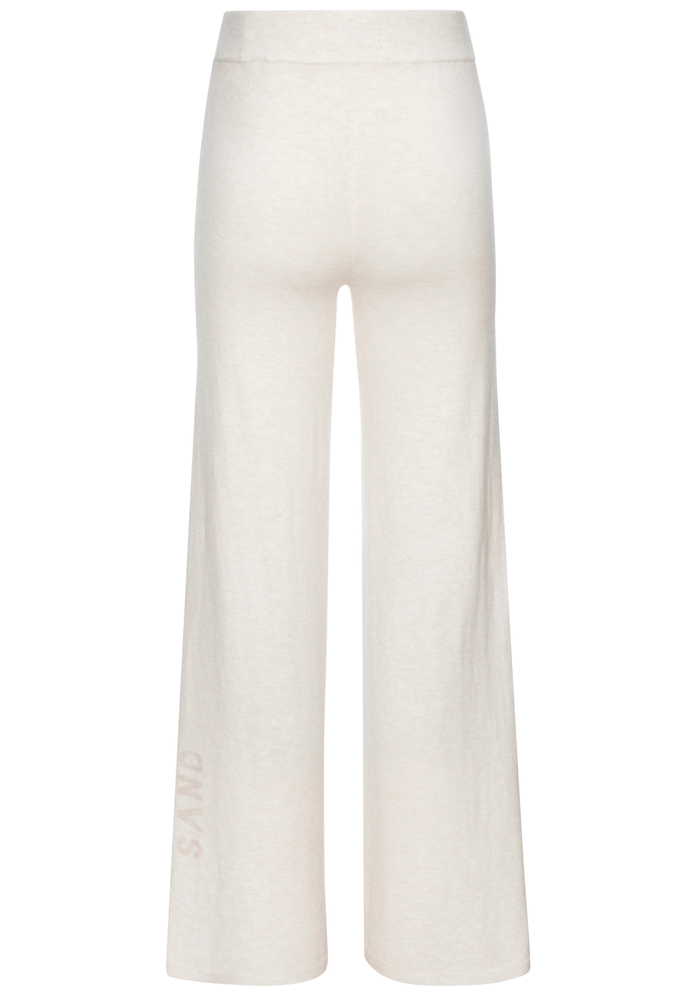 Elbsand Strickhose, mit weitem Bein und eingestricktem Logo günstig online kaufen