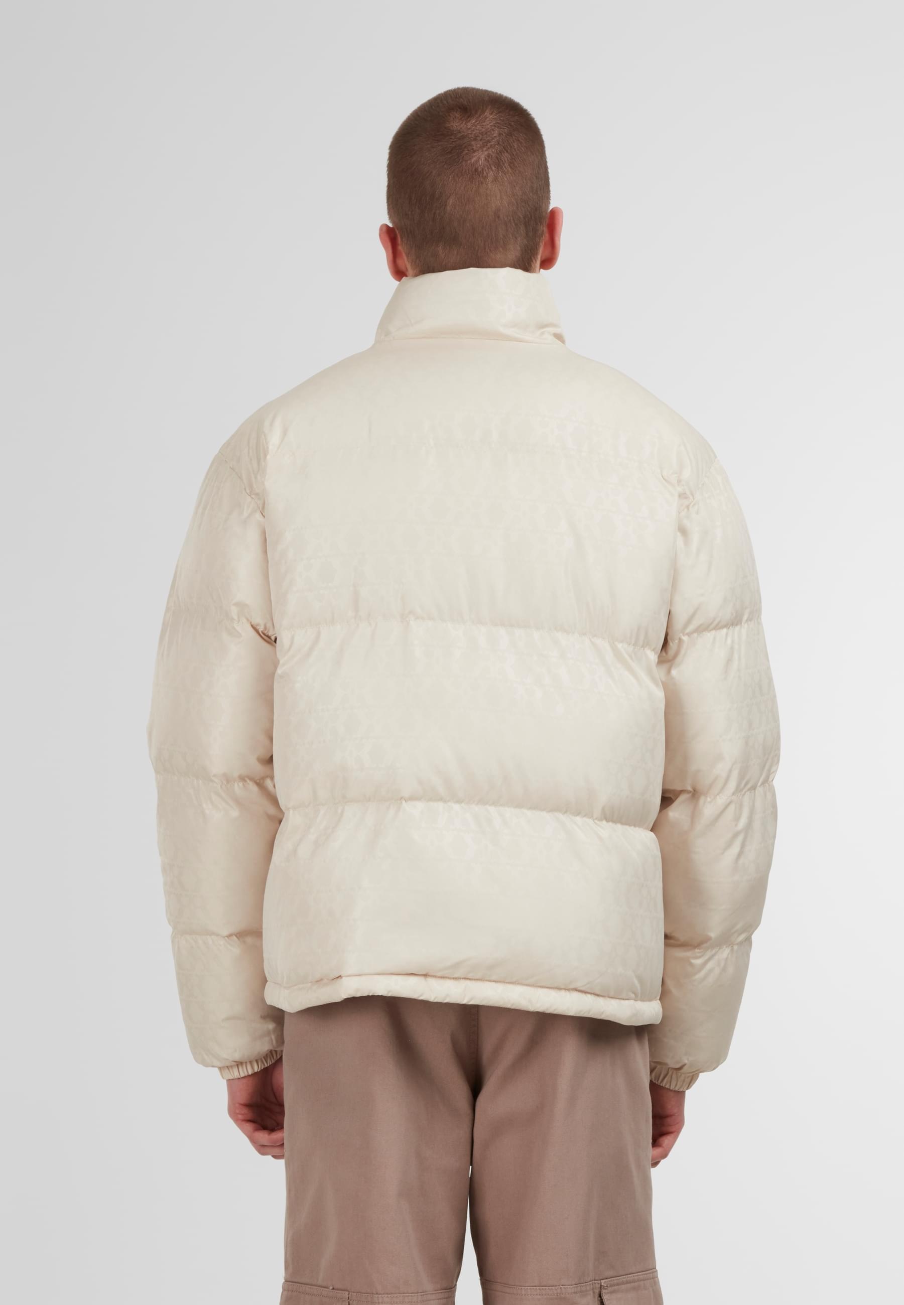 Karl Kani Winterjacke »Karl Kani Aop Signature Puffer Jacket«, (1 St.), ohne Kapuze