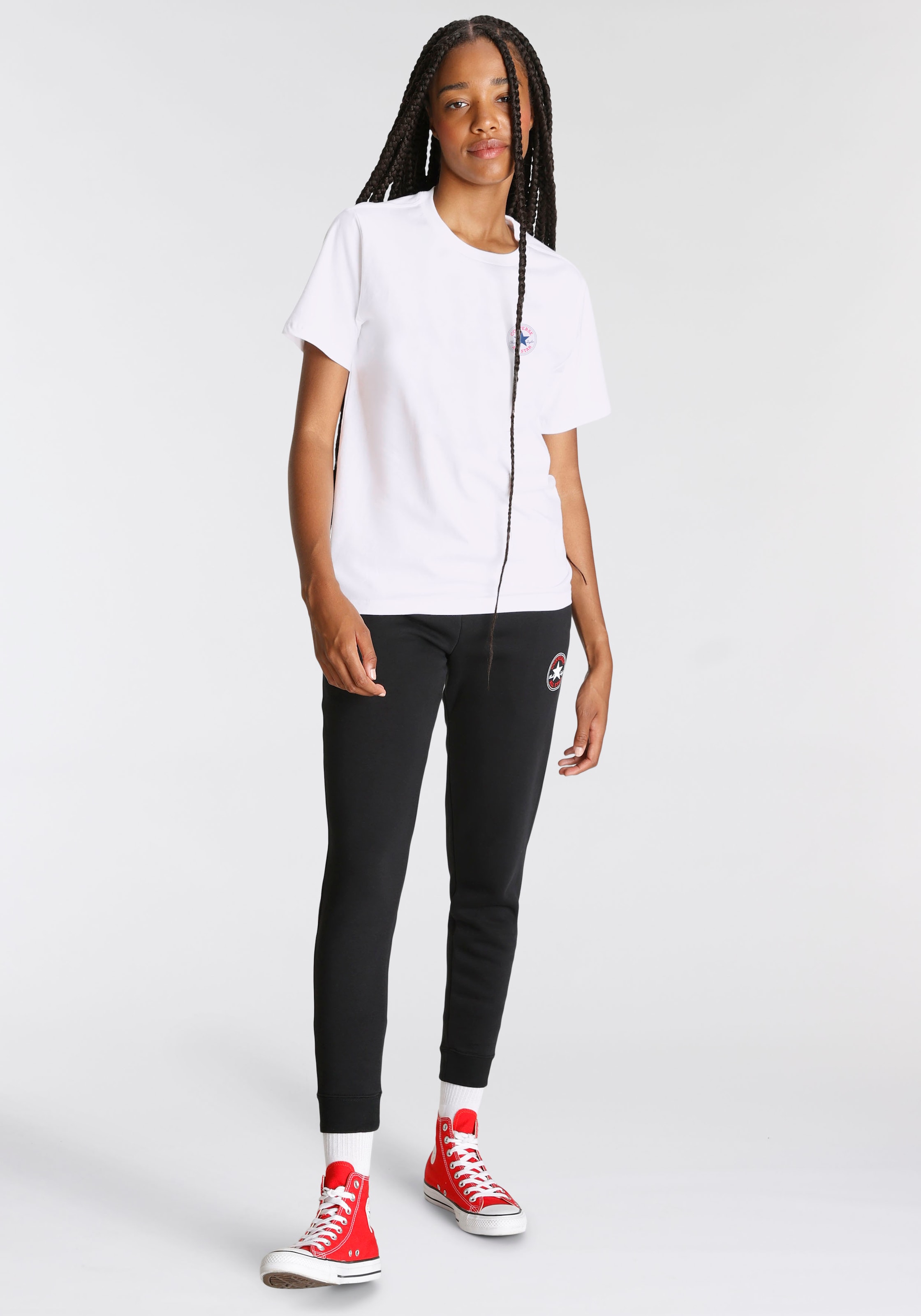 Converse T-Shirt »GO-TO MINI PATCH T-SHIRT«, (1 tlg.), Unisex