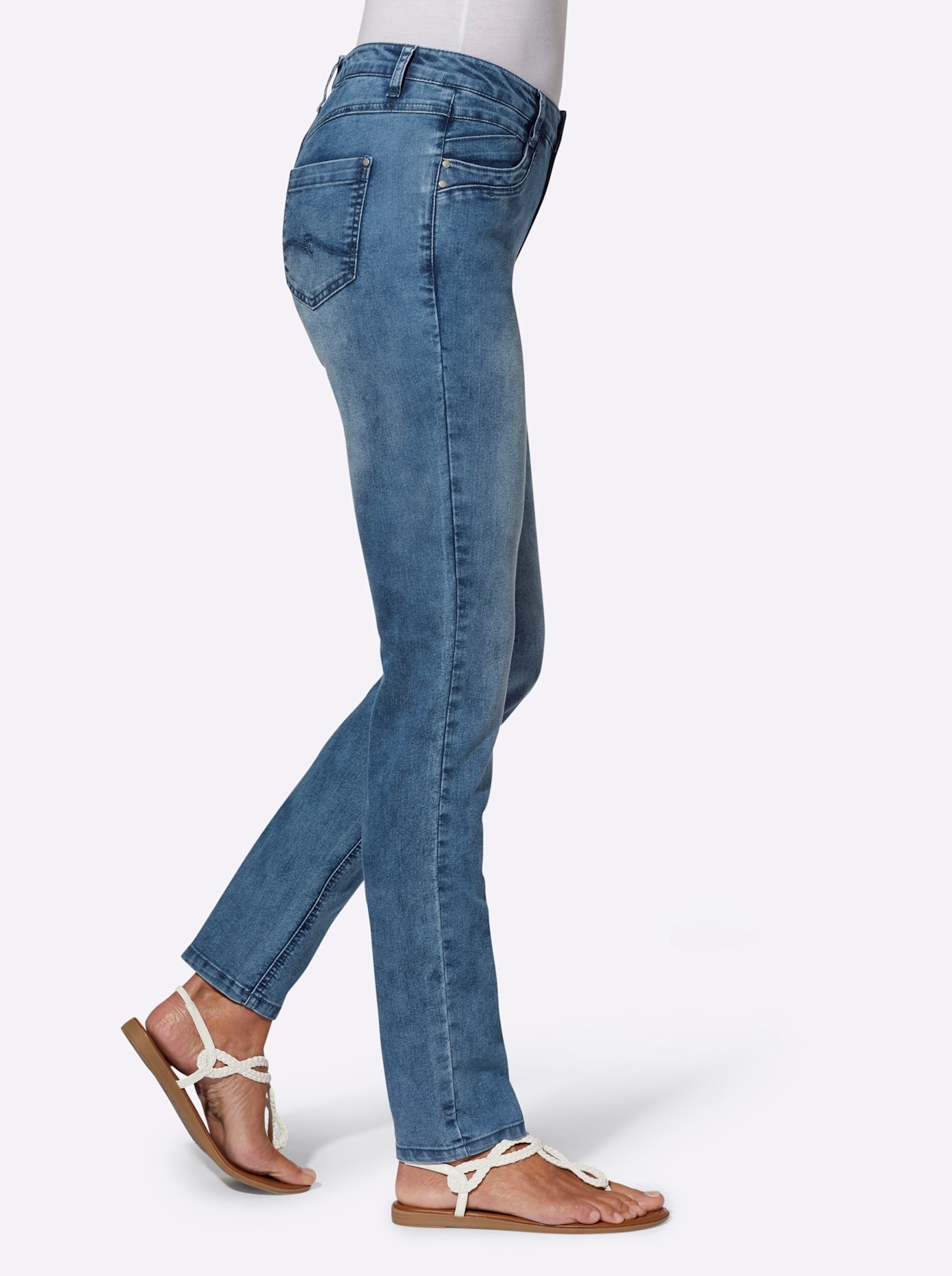 Casual Looks 5-Pocket-Jeans günstig online kaufen