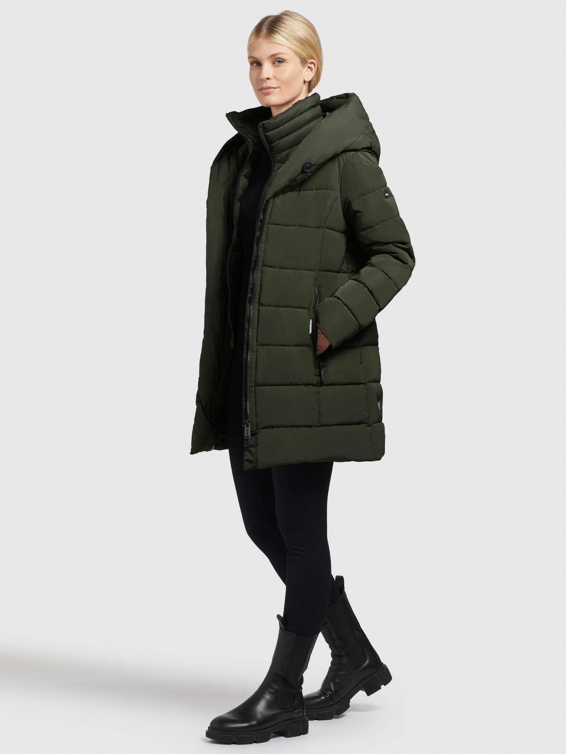 khujo Steppjacke »STEX«, (1 St.), mit Kapuze