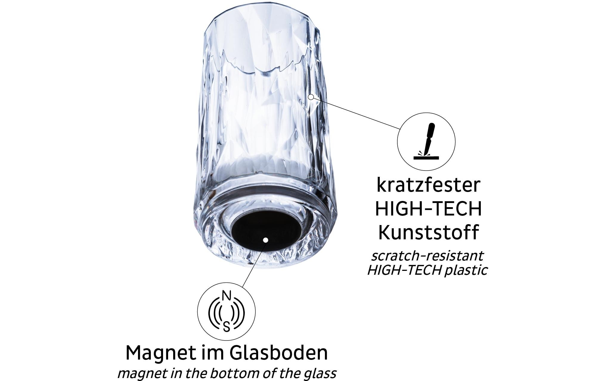 silwy MAGNETIC SYSTEM Glas »4er-Set, 40 ml«
