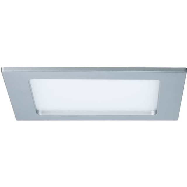 Black Friday Paulmann LED Panel »LED Einbaupanel eckig 165x165mm 12W 2.700K  Chrom matt«, 1 flammig-flammig, LED Einbaupanel eckig 165x165mm 12W 2.700K  Chrom matt | BAUR