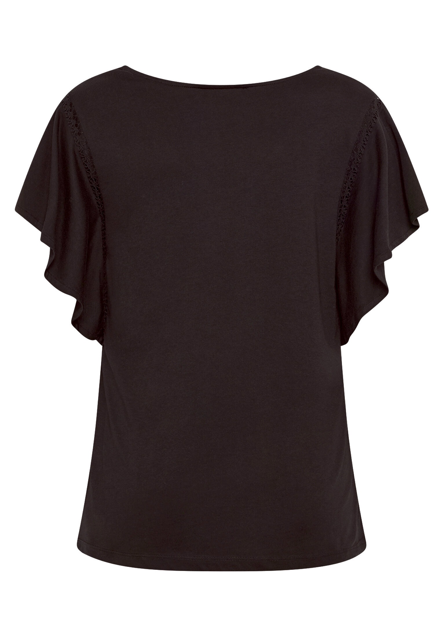 Cartoon Kurzarmshirt »Damen mit V-Ausschnitt« 1