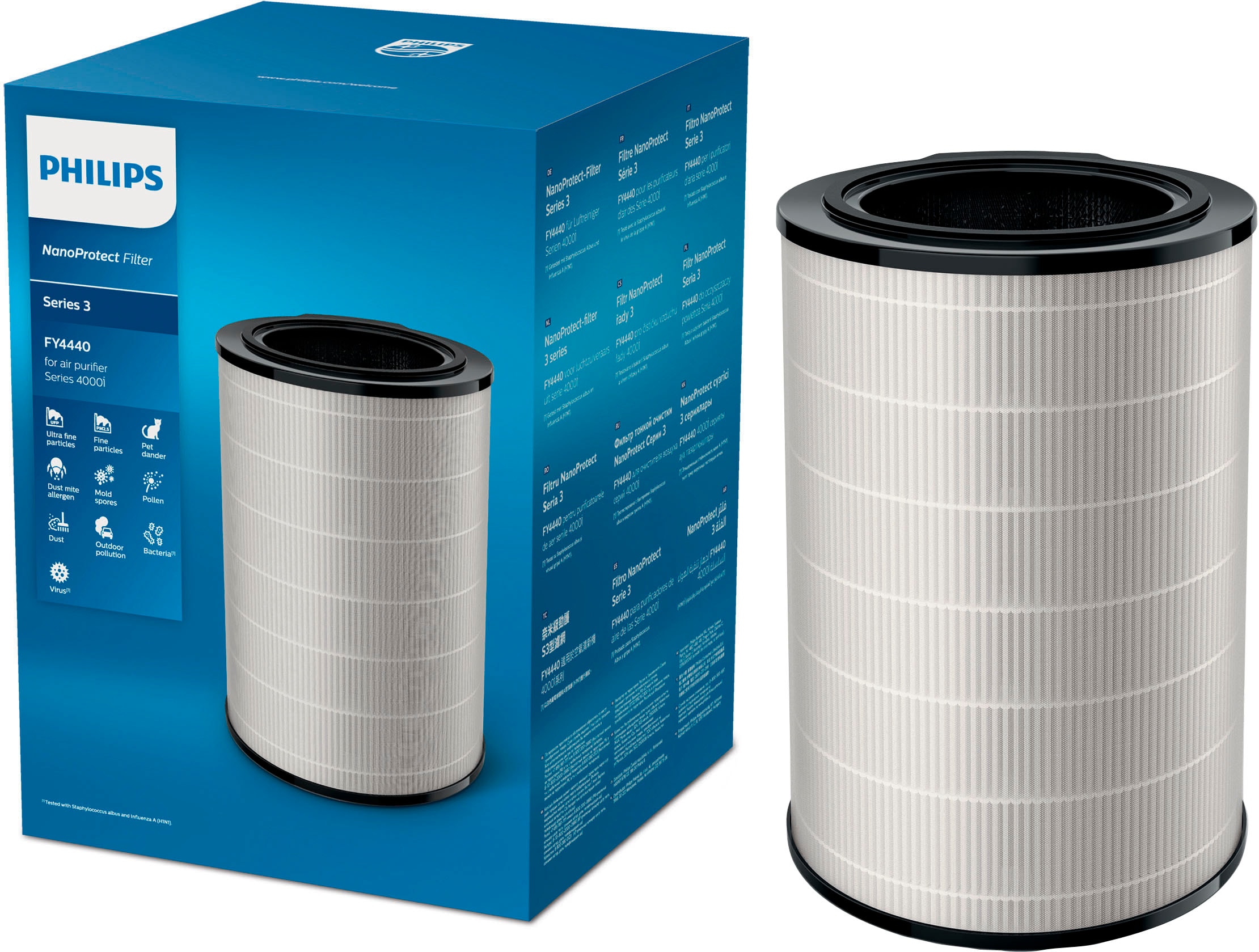 NanoProtect Filter »FY4440/30«, (1 tlg.), Kombifilter