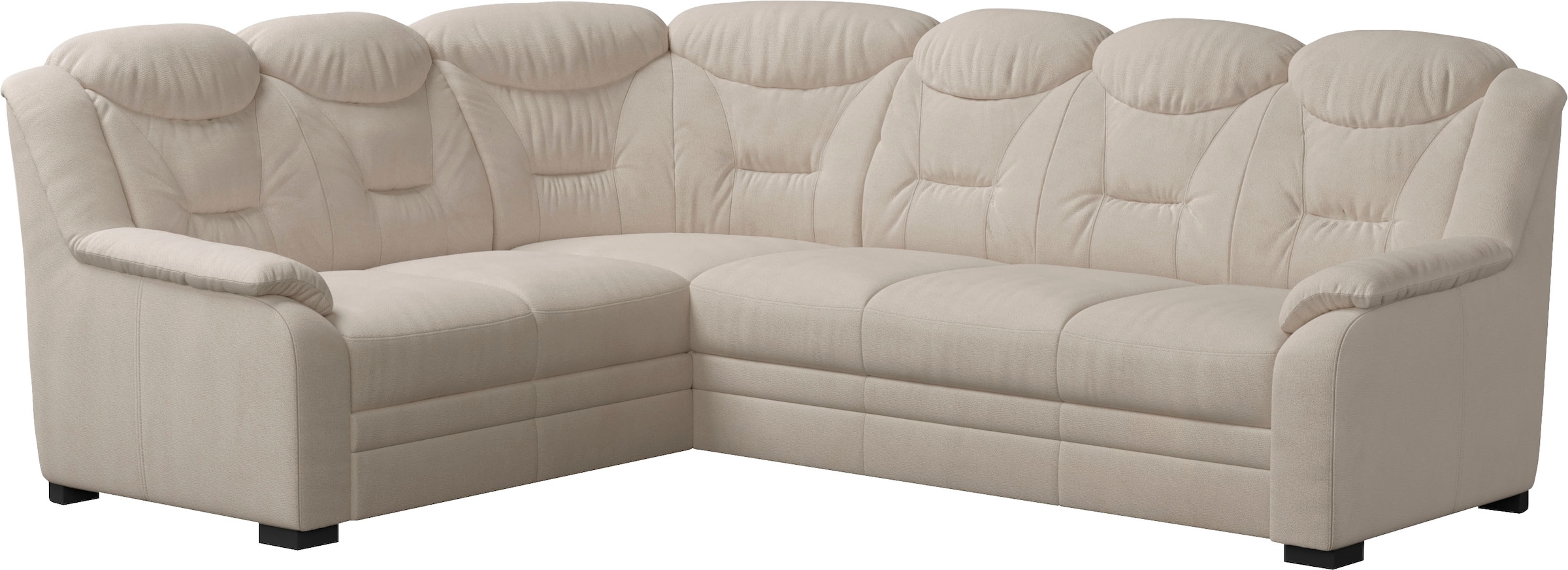 COTTA Ecksofa "Marcus L-Form" wahlweise mit Schlaffunktion & Stauraum