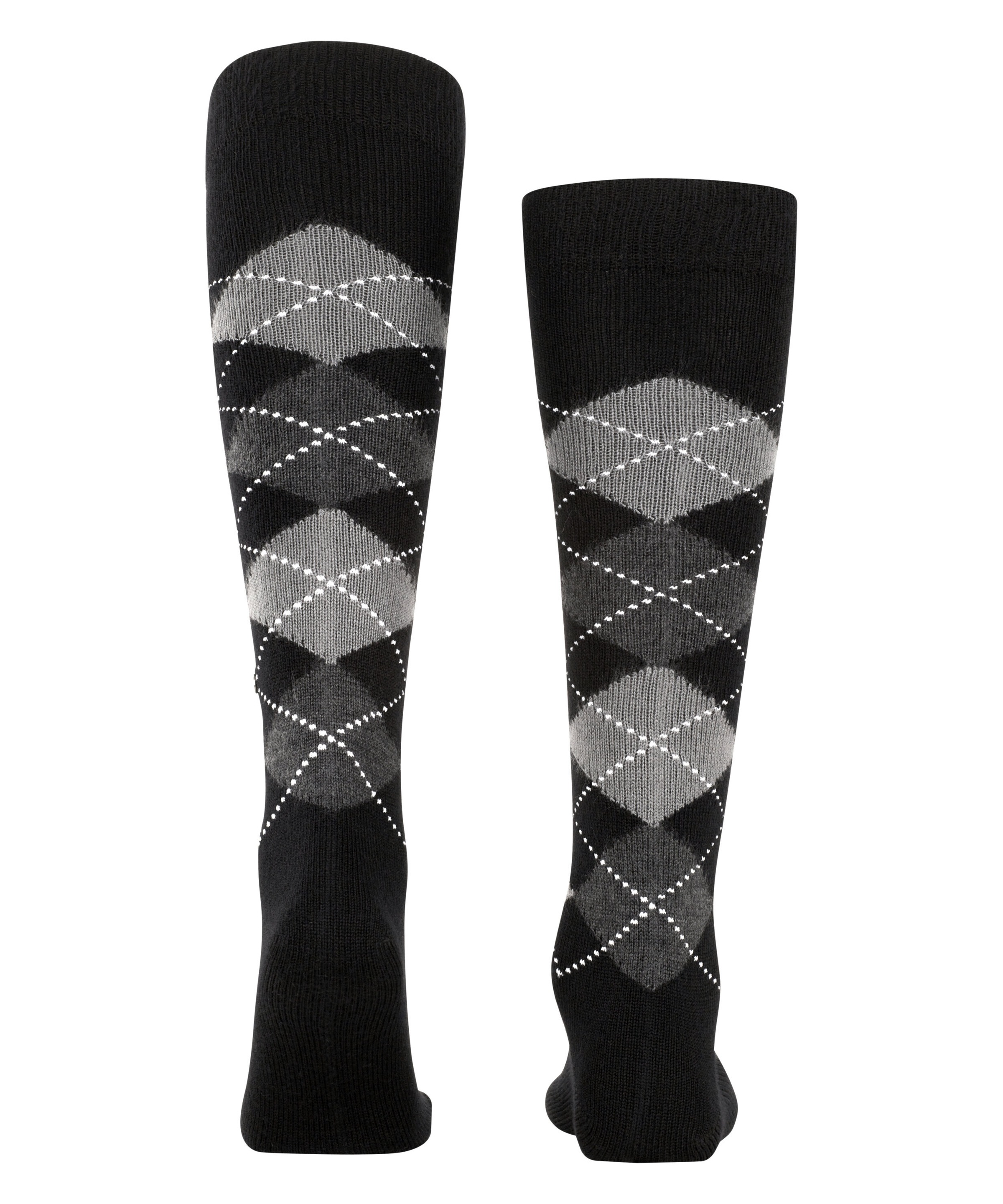 Burlington Kniestrümpfe »Preston« Einheitsgröße 40-46, Argyle-Muster, besonders weich