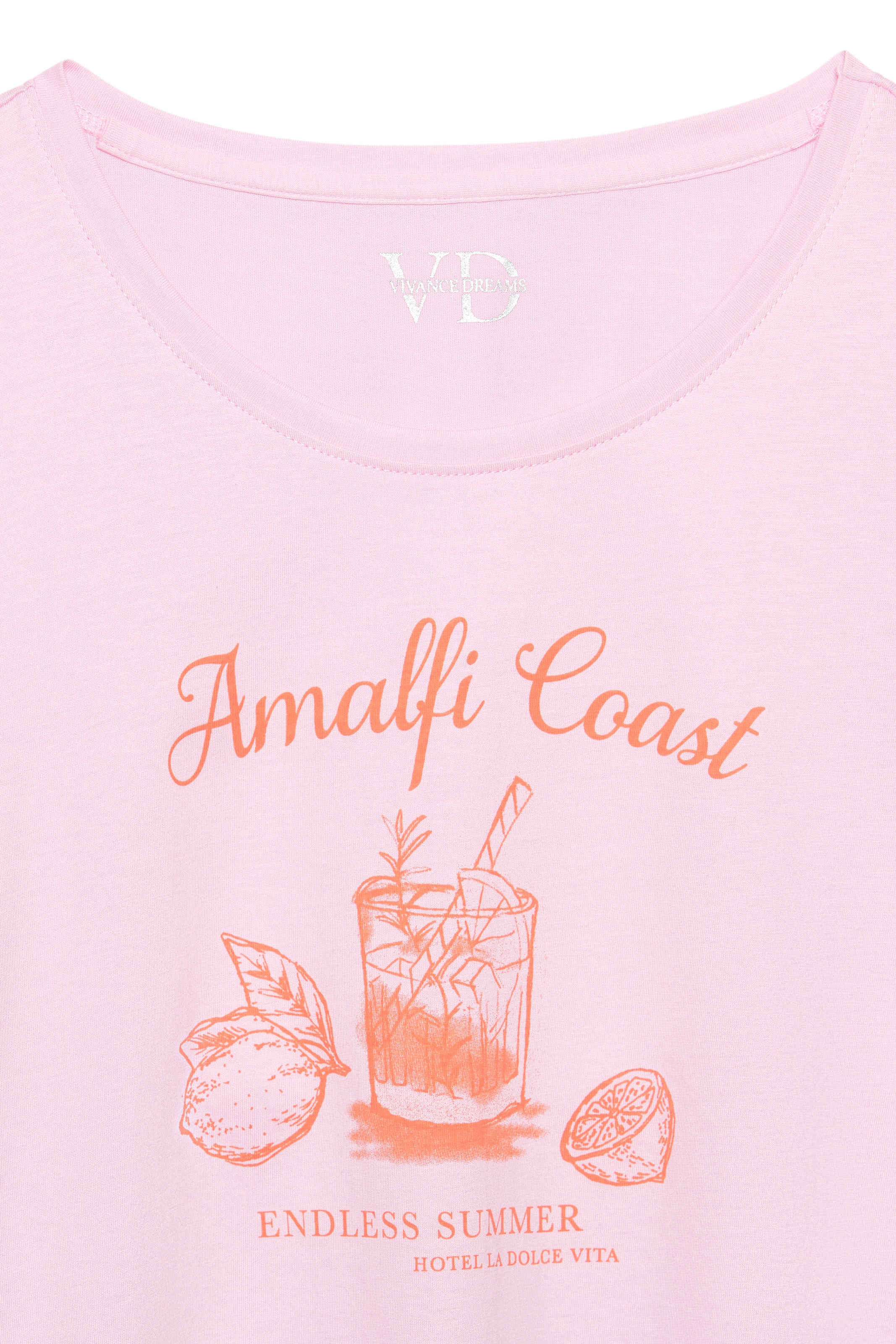 Vivance Dreams Sleepshirt, mit zart skizziertem Frontdruck